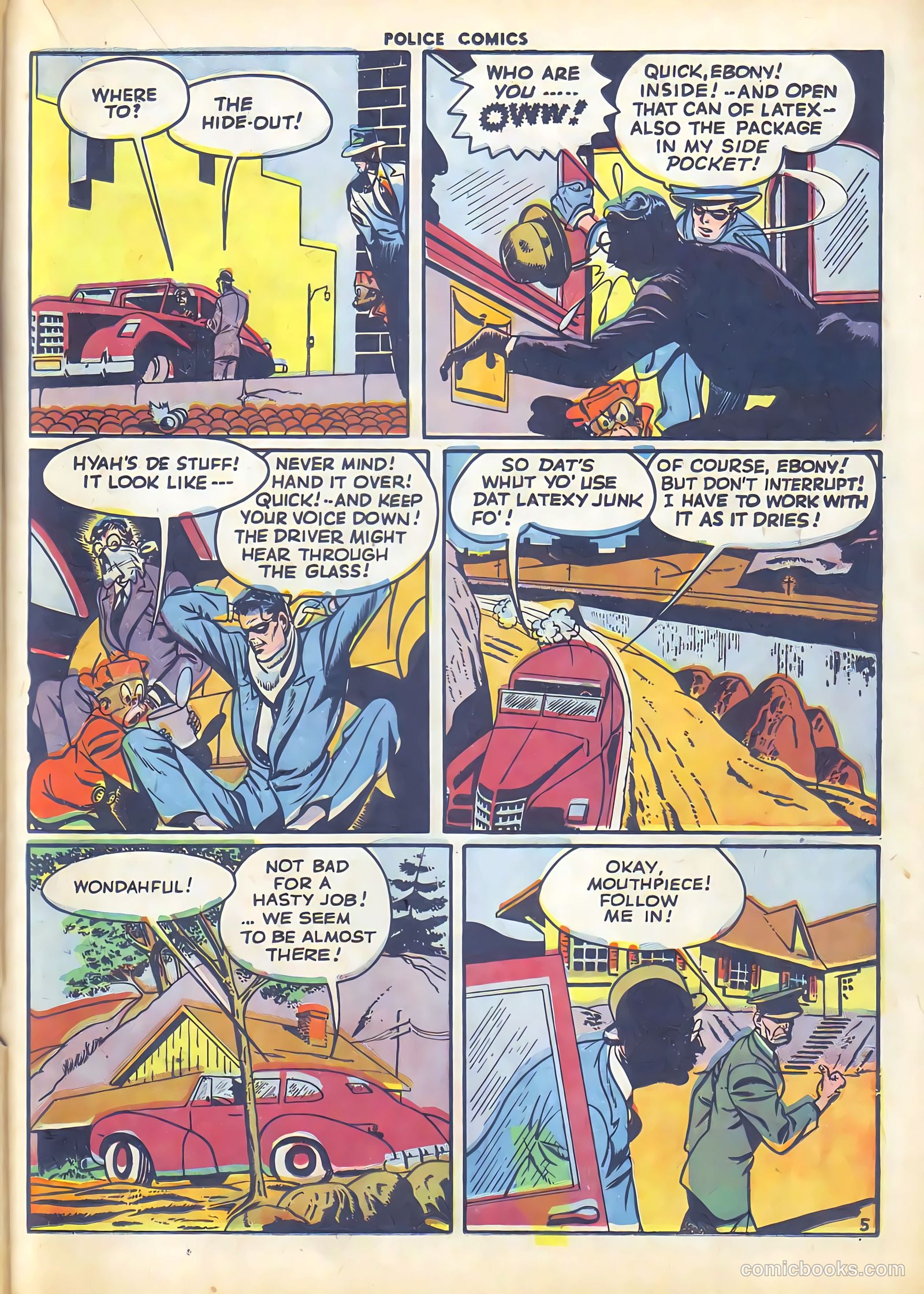 Police Comics #50 — page 35 of 60
