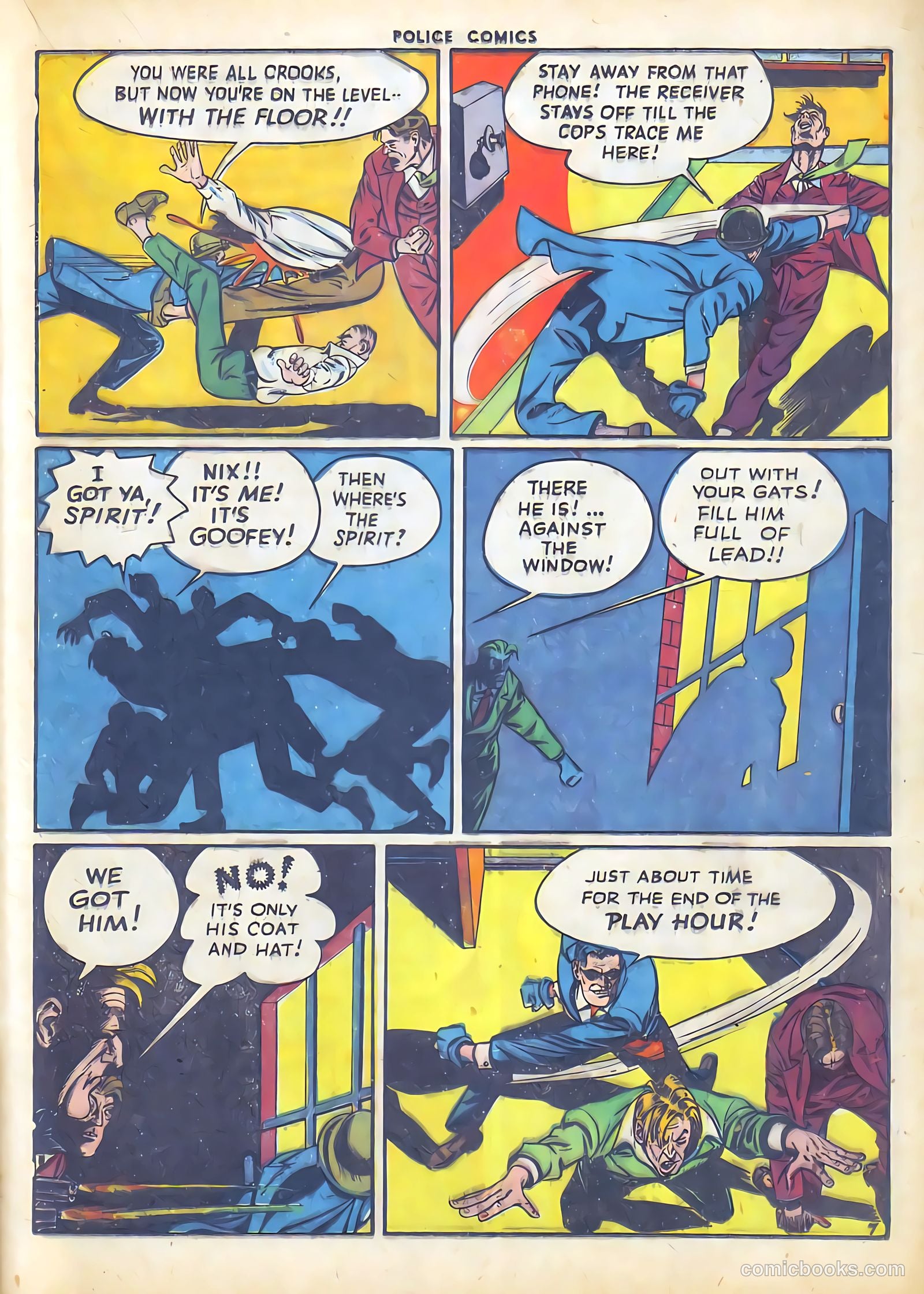 Police Comics #50 — page 37 of 60