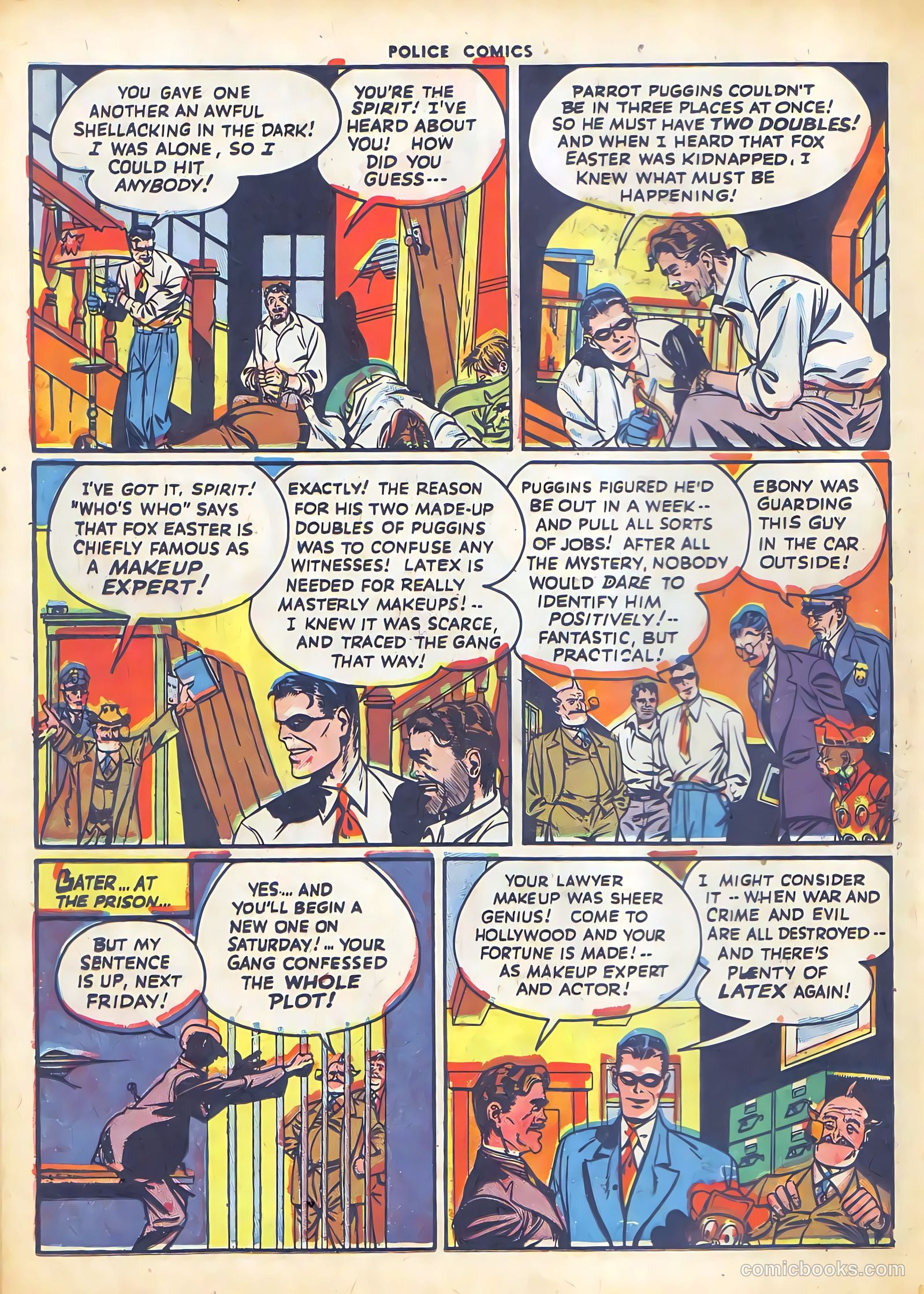 Police Comics #50 — page 38 of 60
