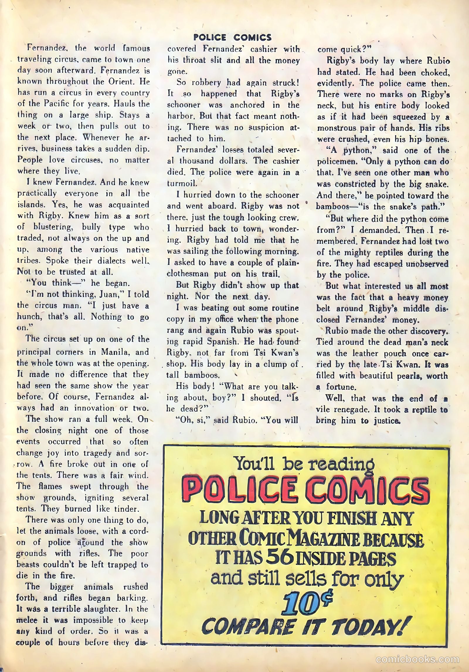 Police Comics #50 — page 41 of 60