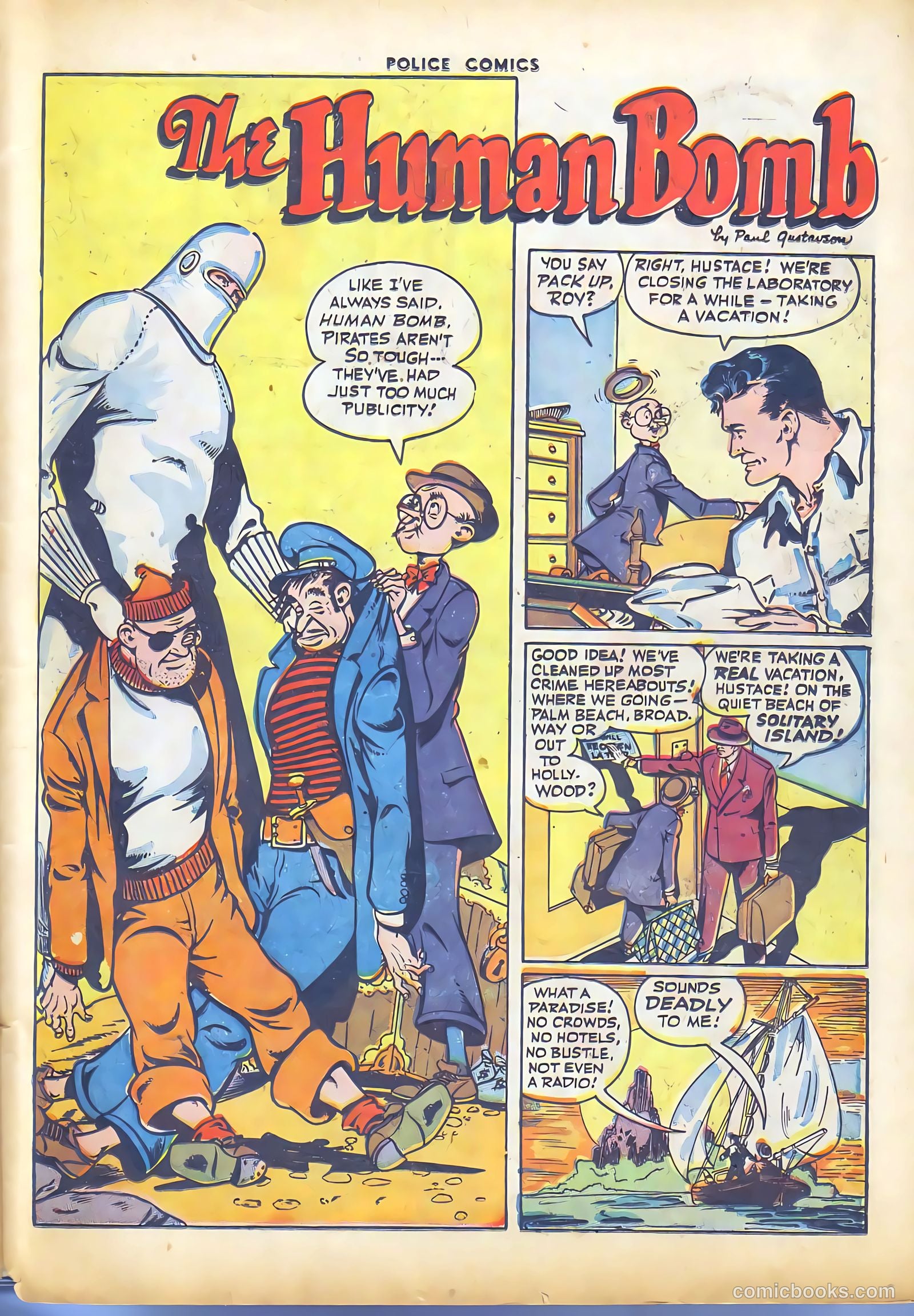 Police Comics #50 — page 43 of 60