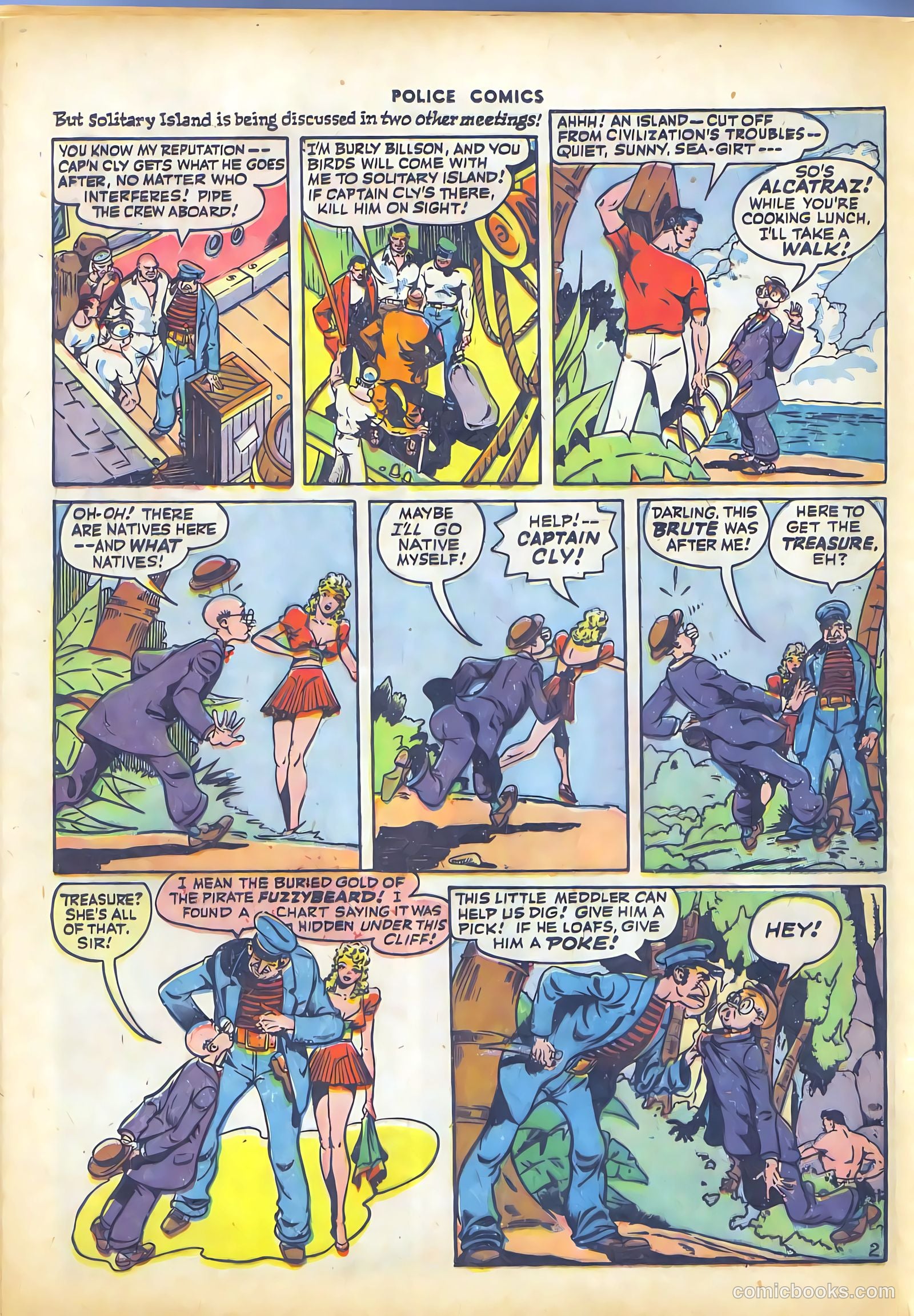Police Comics #50 — page 44 of 60