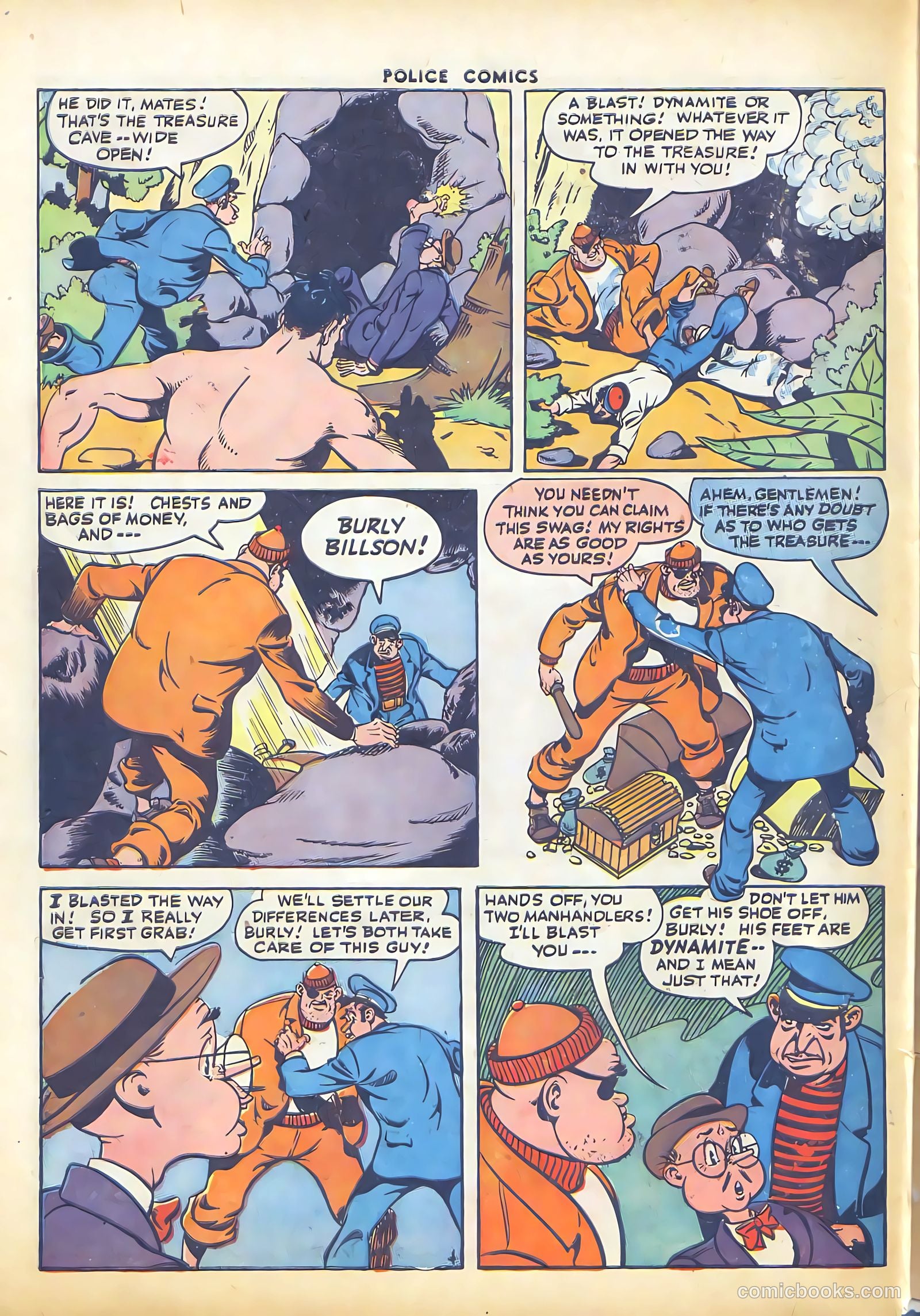 Police Comics #50 — page 46 of 60