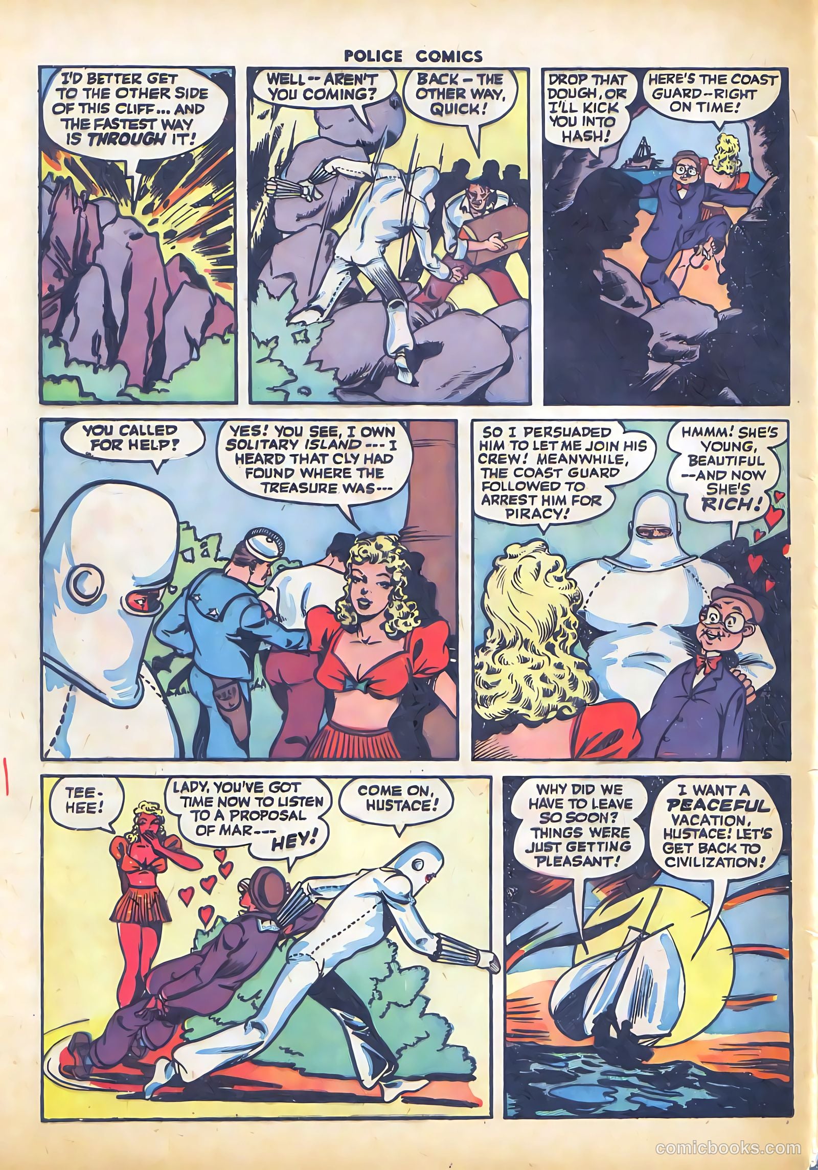 Police Comics #50 — page 48 of 60