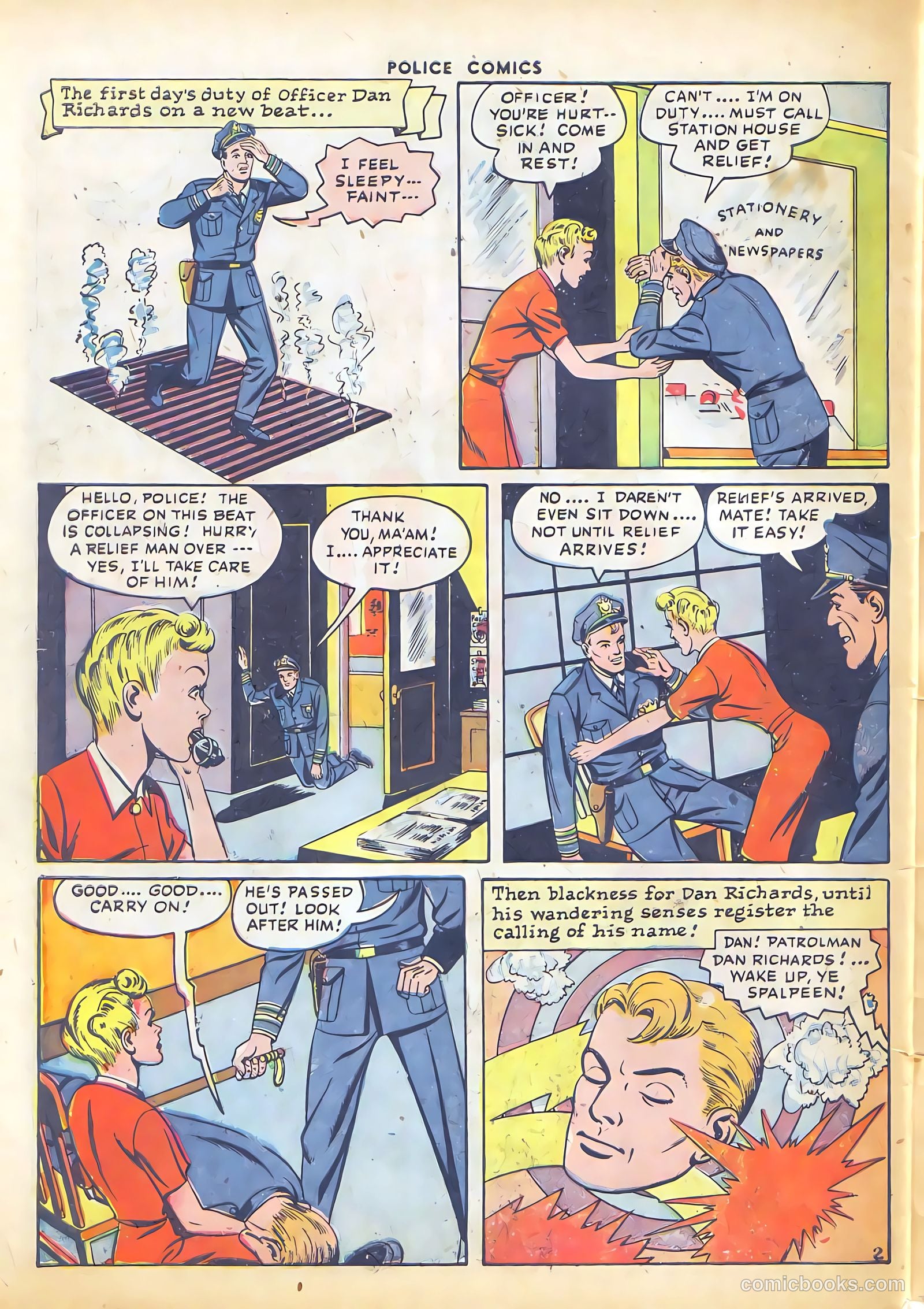 Police Comics #50 — page 50 of 60