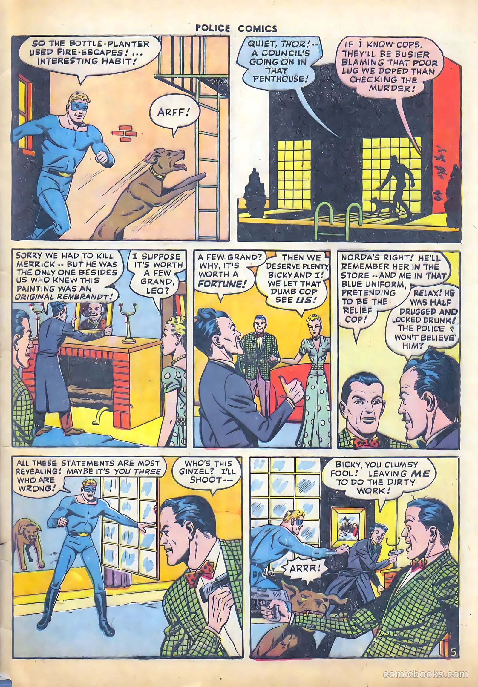 Police Comics #50 — page 53 of 60