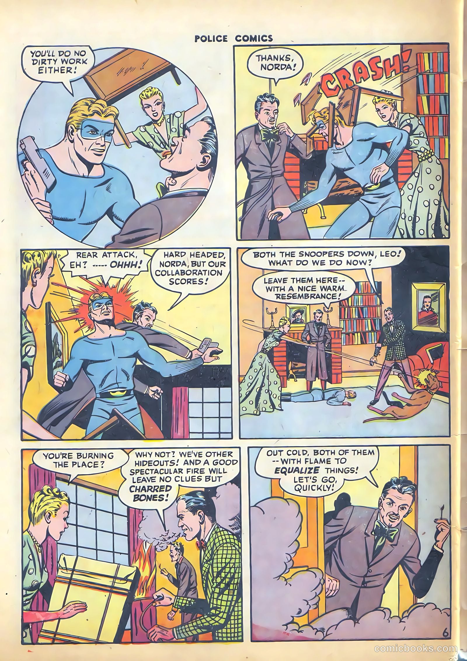 Police Comics #50 — page 54 of 60