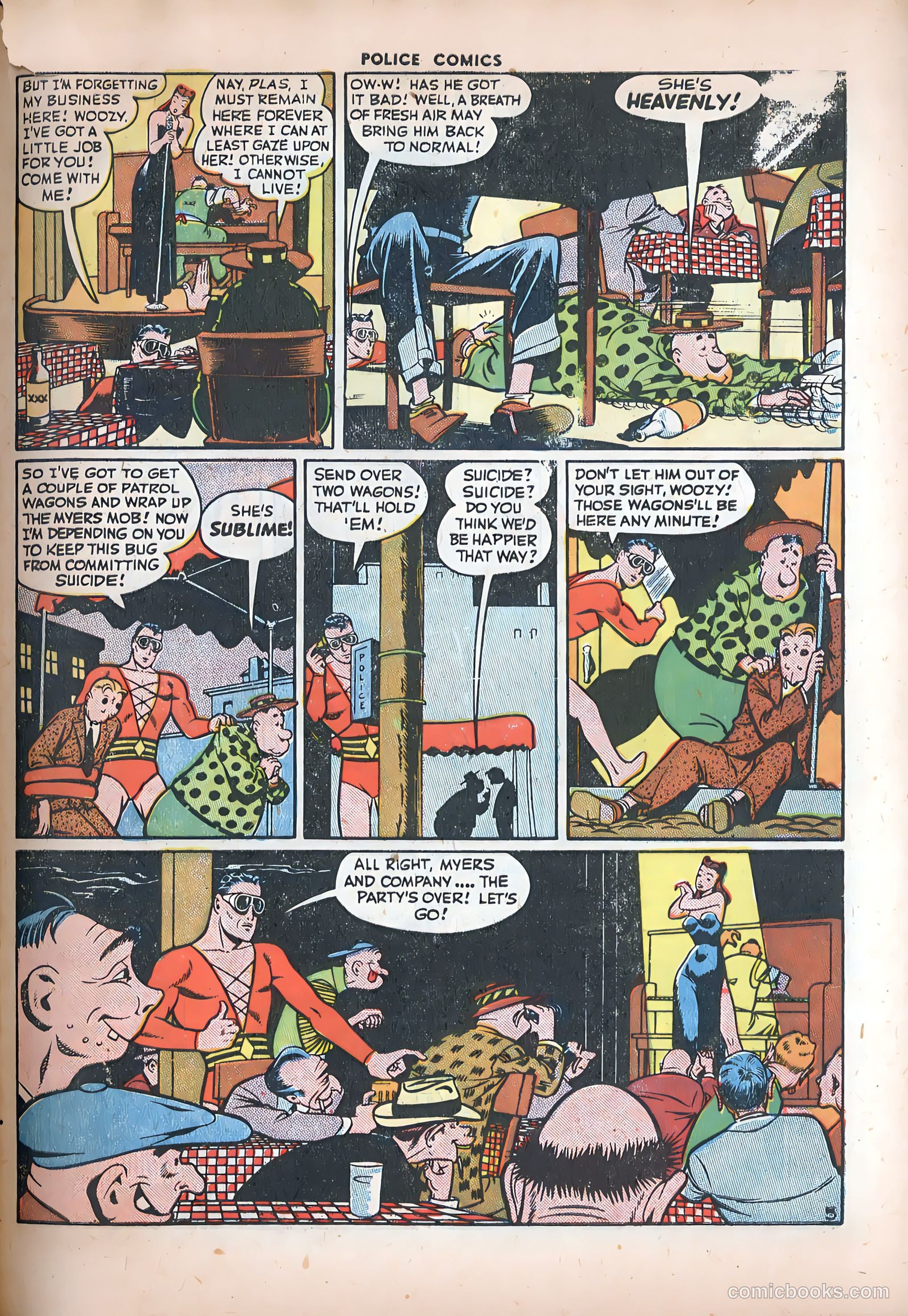 Police Comics #51 — page 7 of 60
