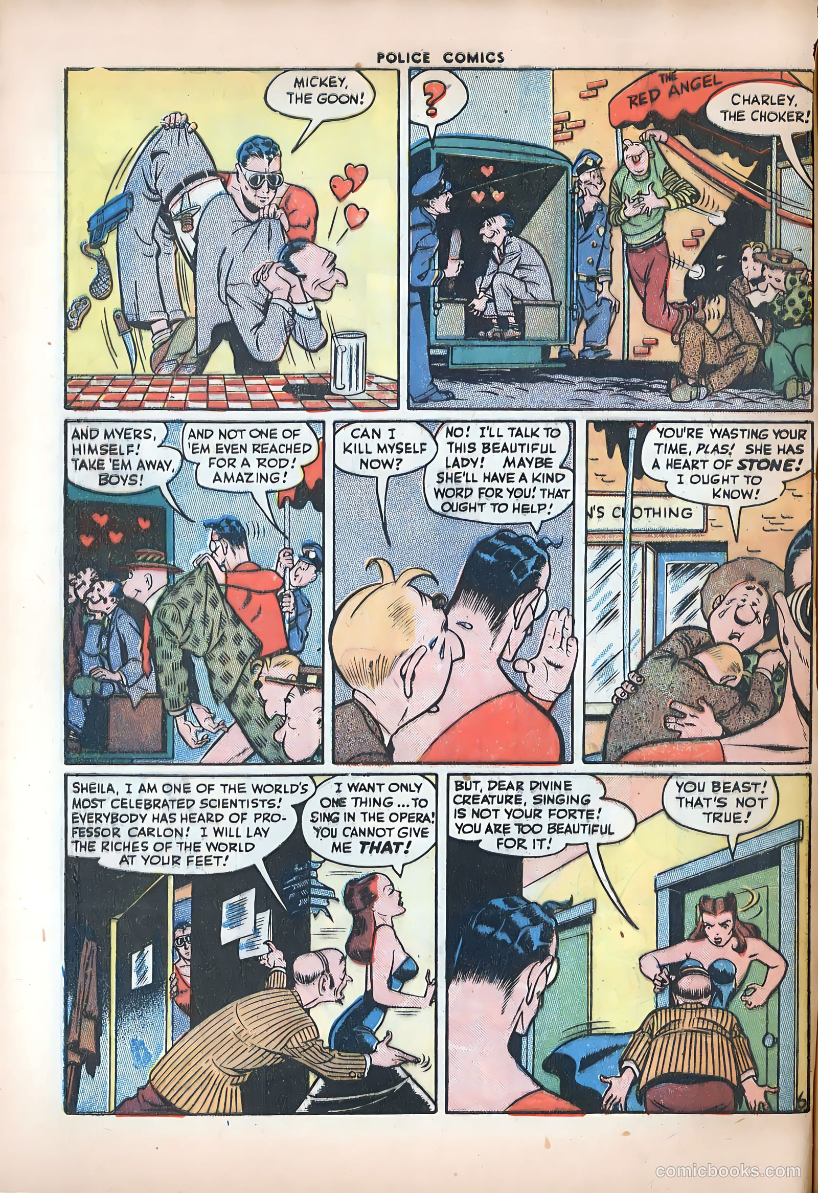 Police Comics #51 — page 8 of 60