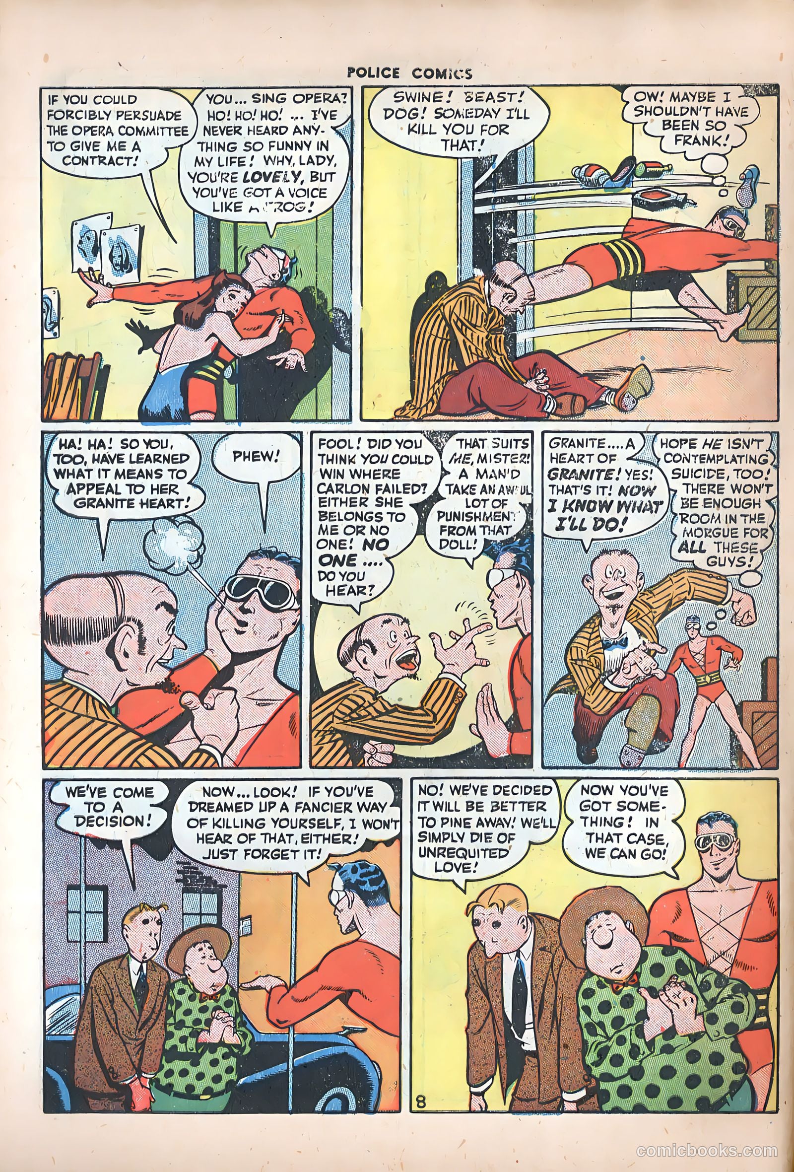 Police Comics #51 — page 10 of 60