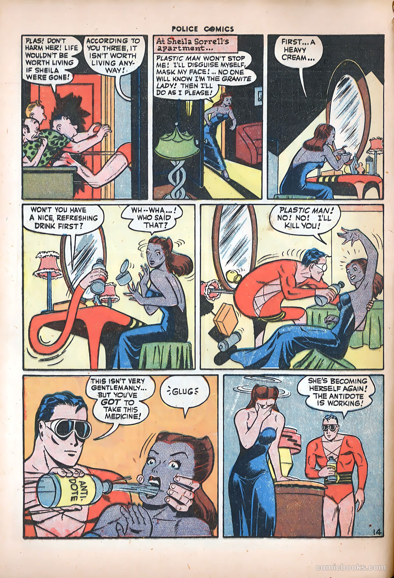 Police Comics #51 — page 16 of 60