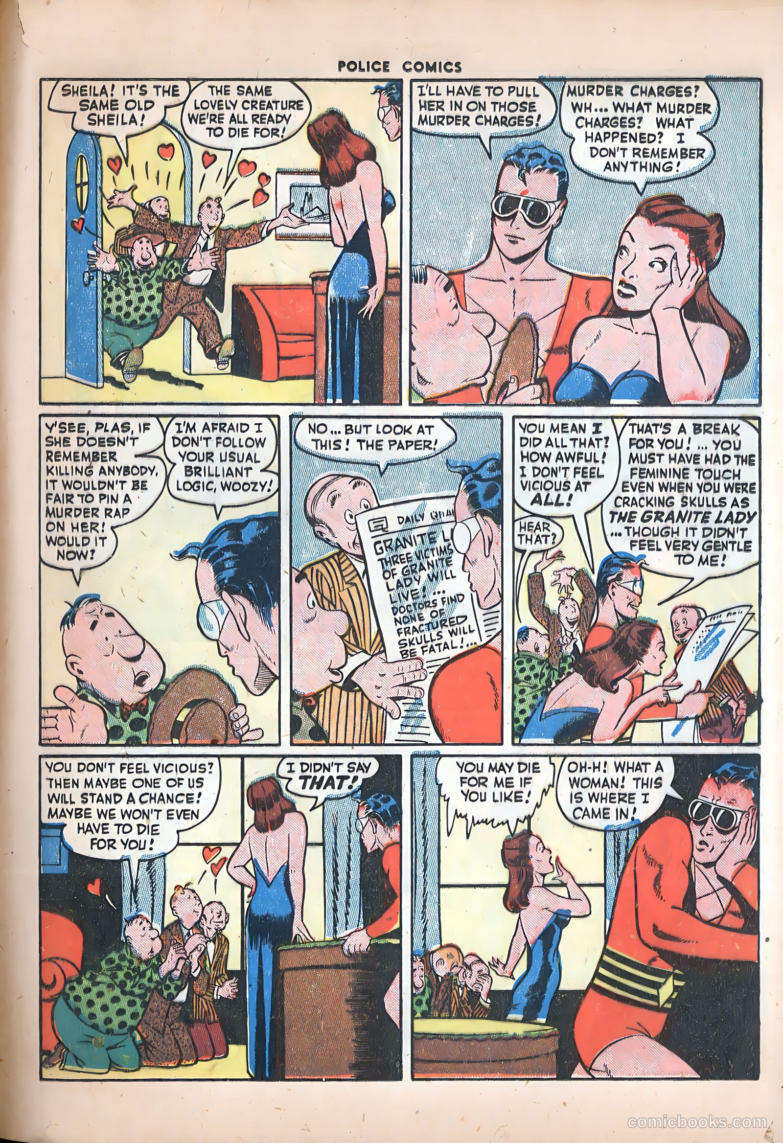 Police Comics #51 — page 17 of 60