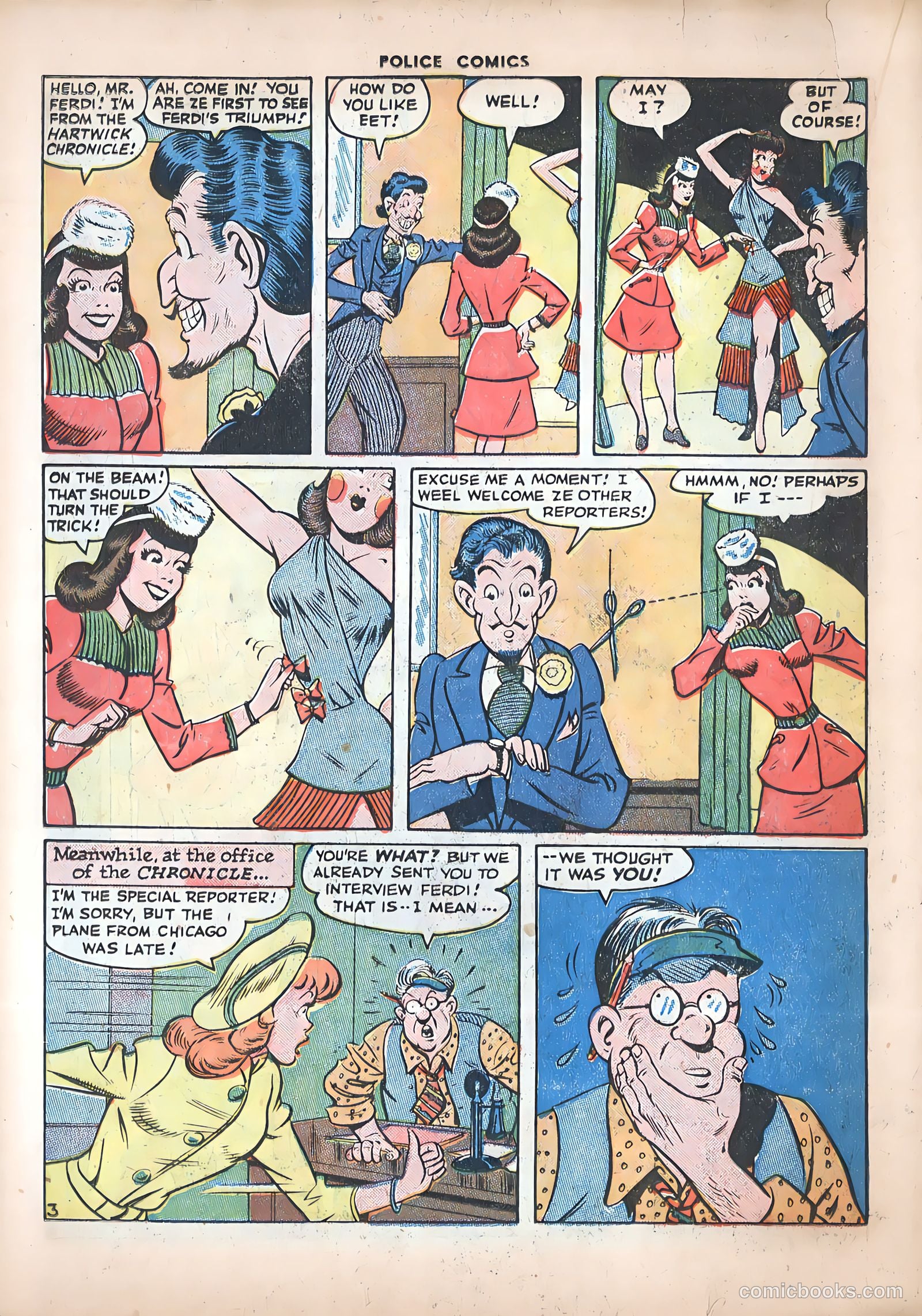 Police Comics #51 — page 32 of 60
