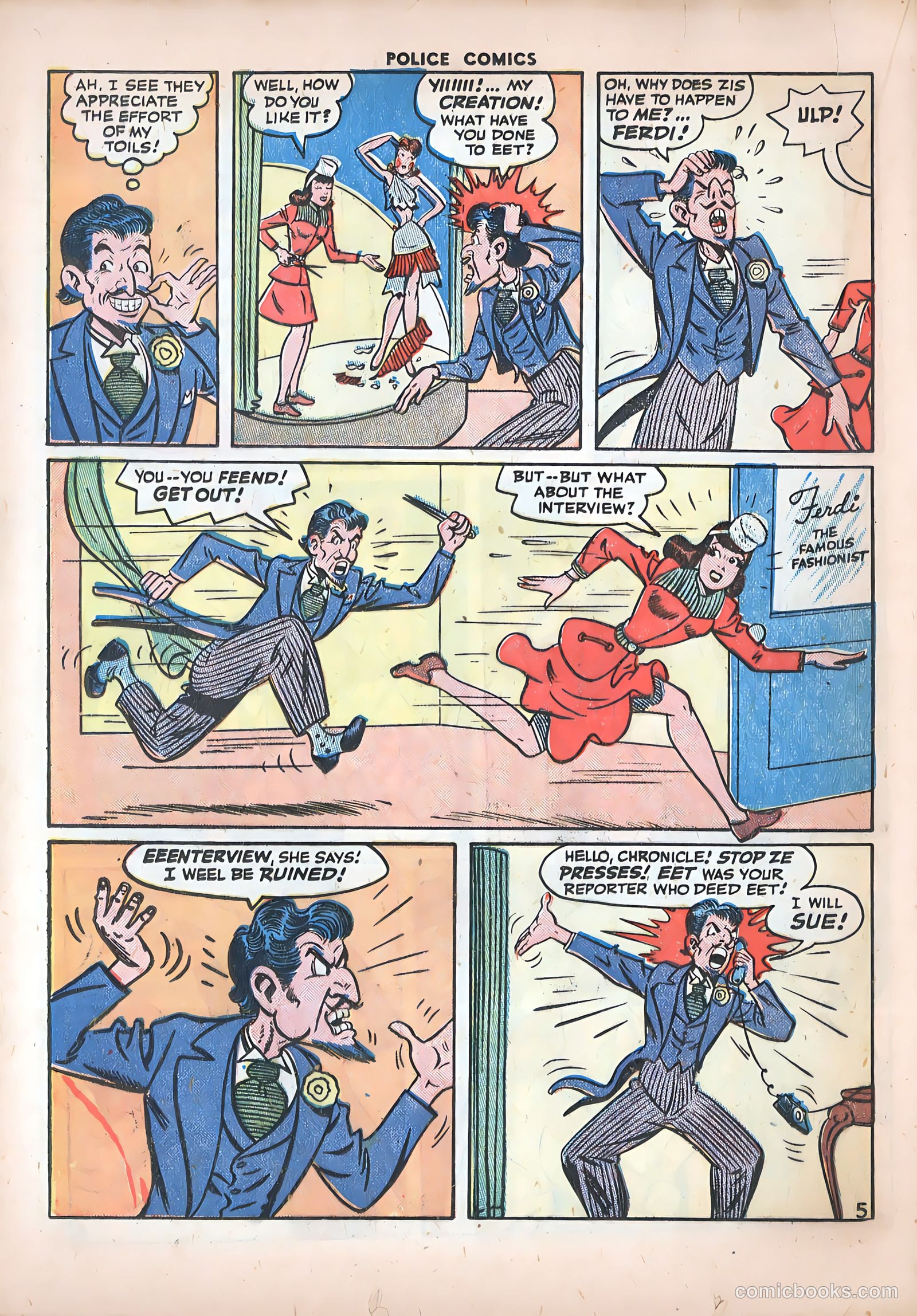 Police Comics #51 — page 34 of 60