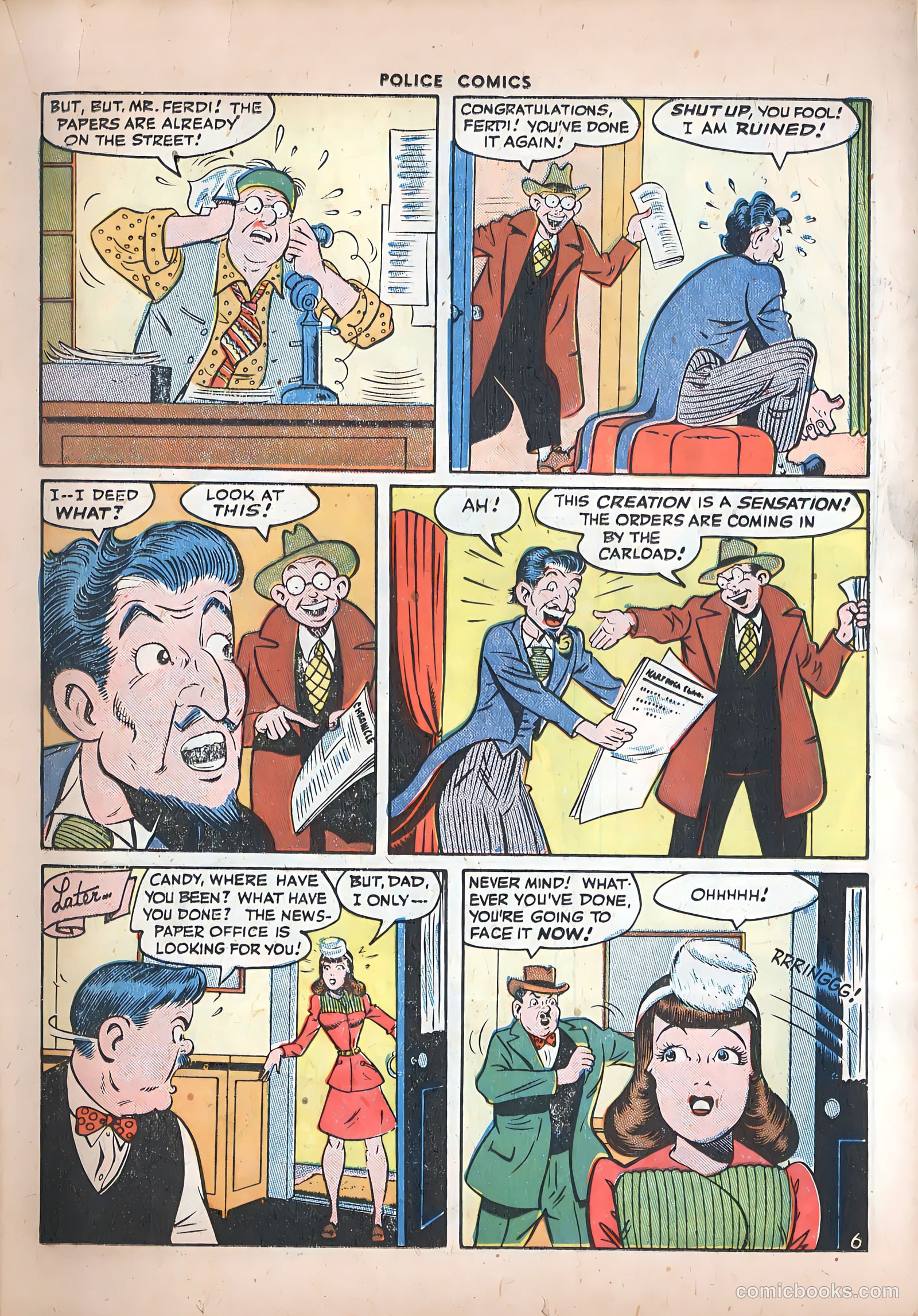 Police Comics #51 — page 35 of 60