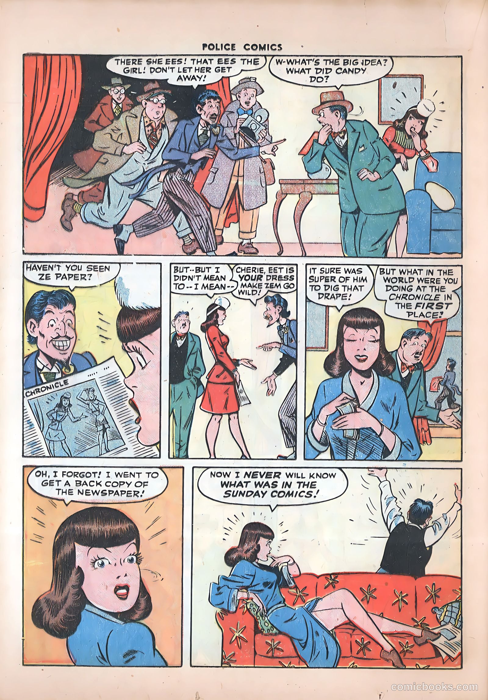 Police Comics #51 — page 36 of 60