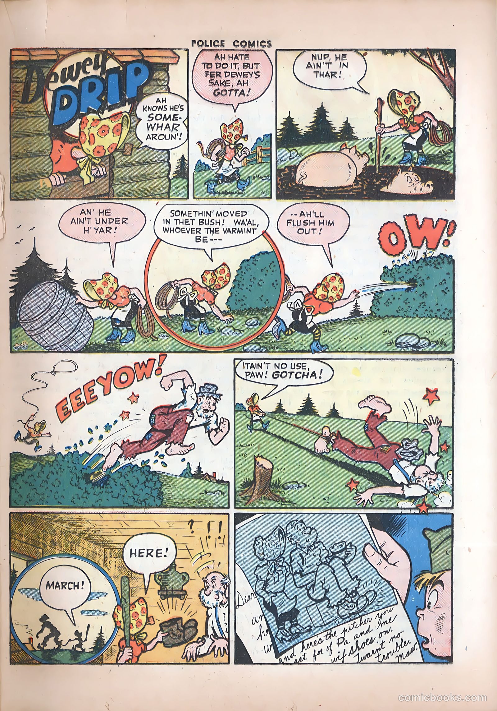 Police Comics #51 — page 37 of 60