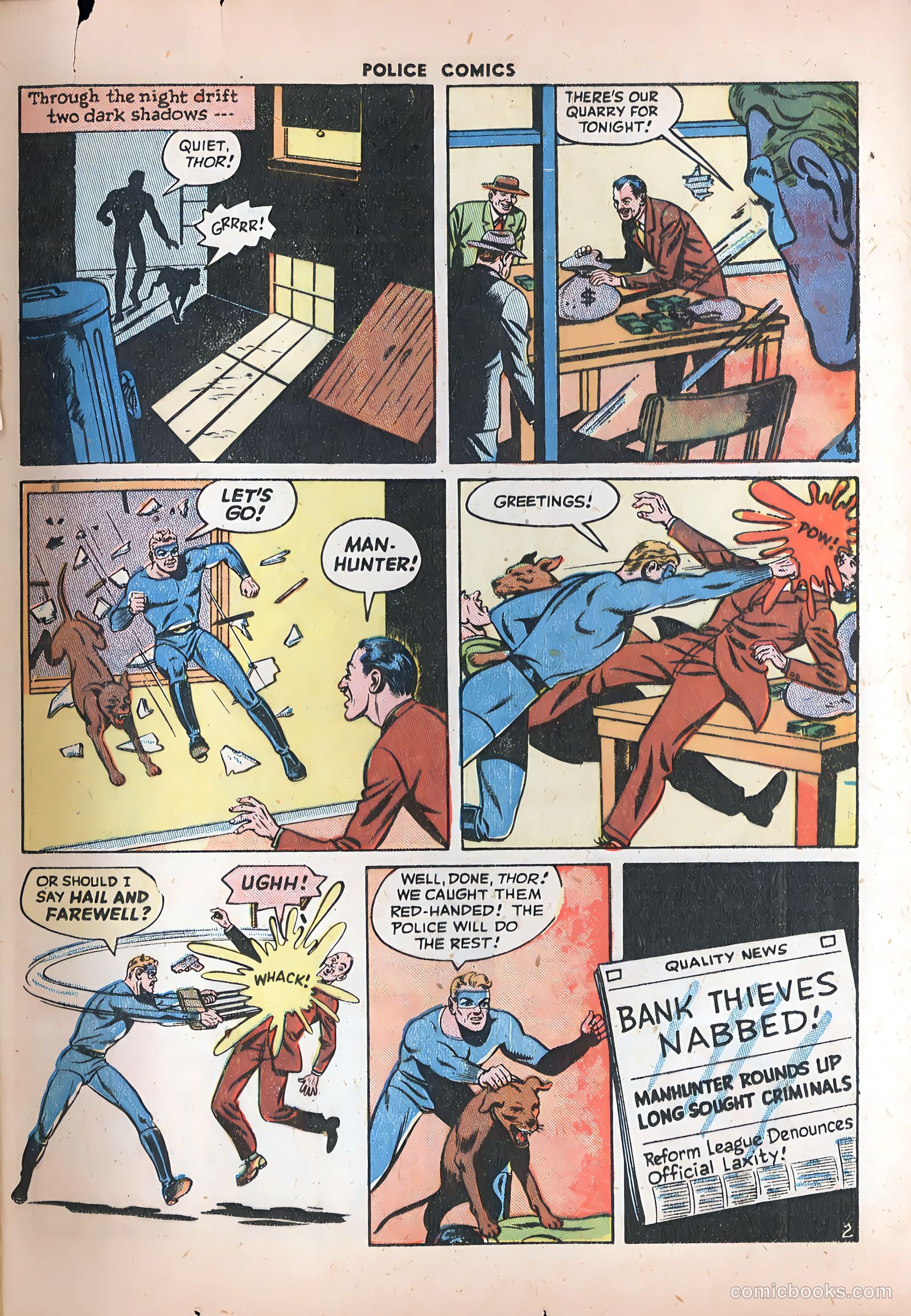 Police Comics #51 — page 41 of 60