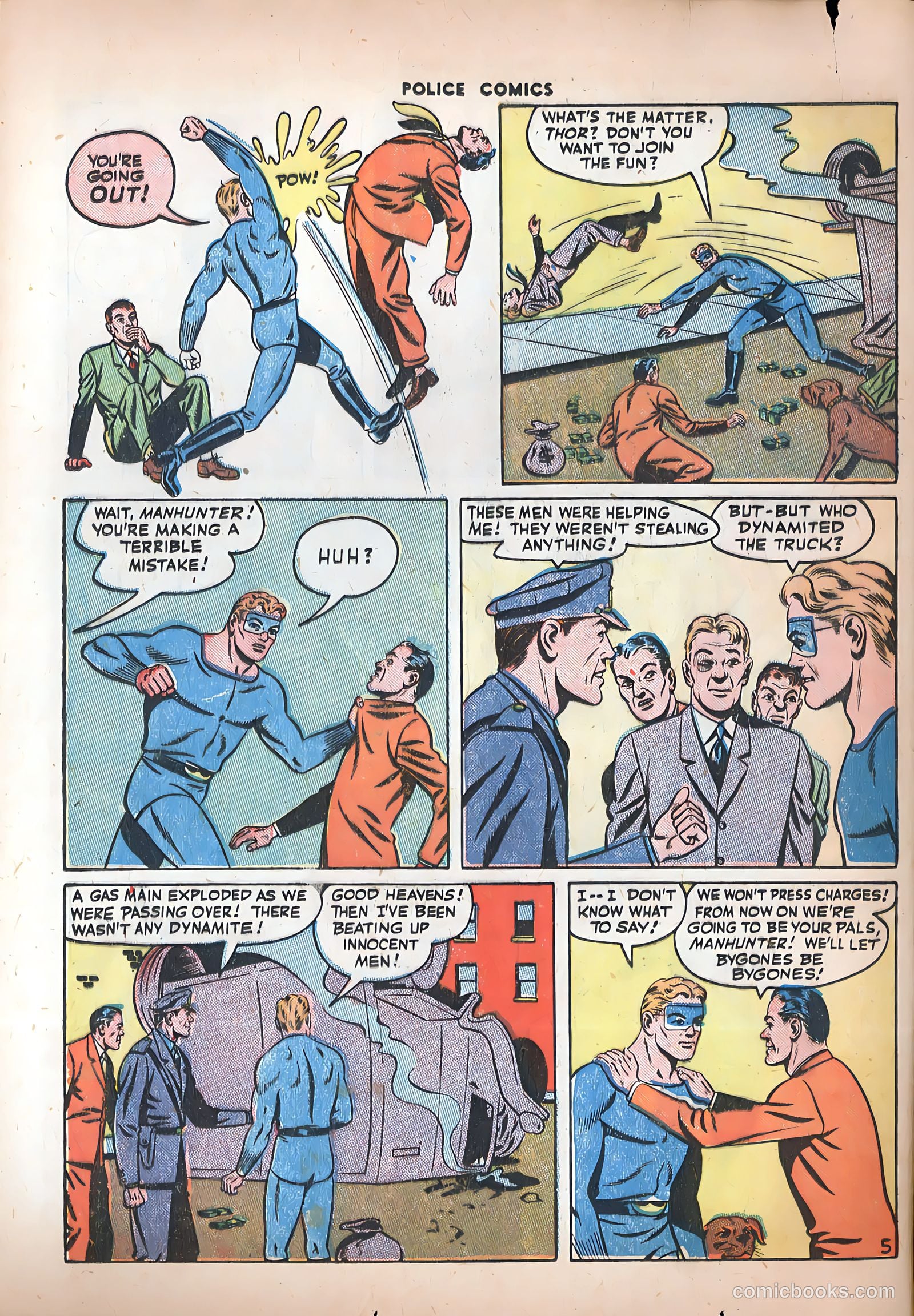 Police Comics #51 — page 44 of 60