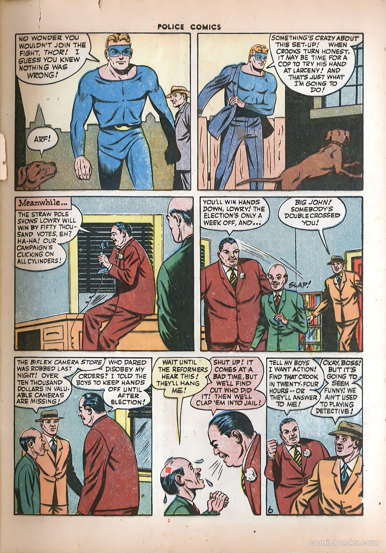 Police Comics #51 — page 45 of 60