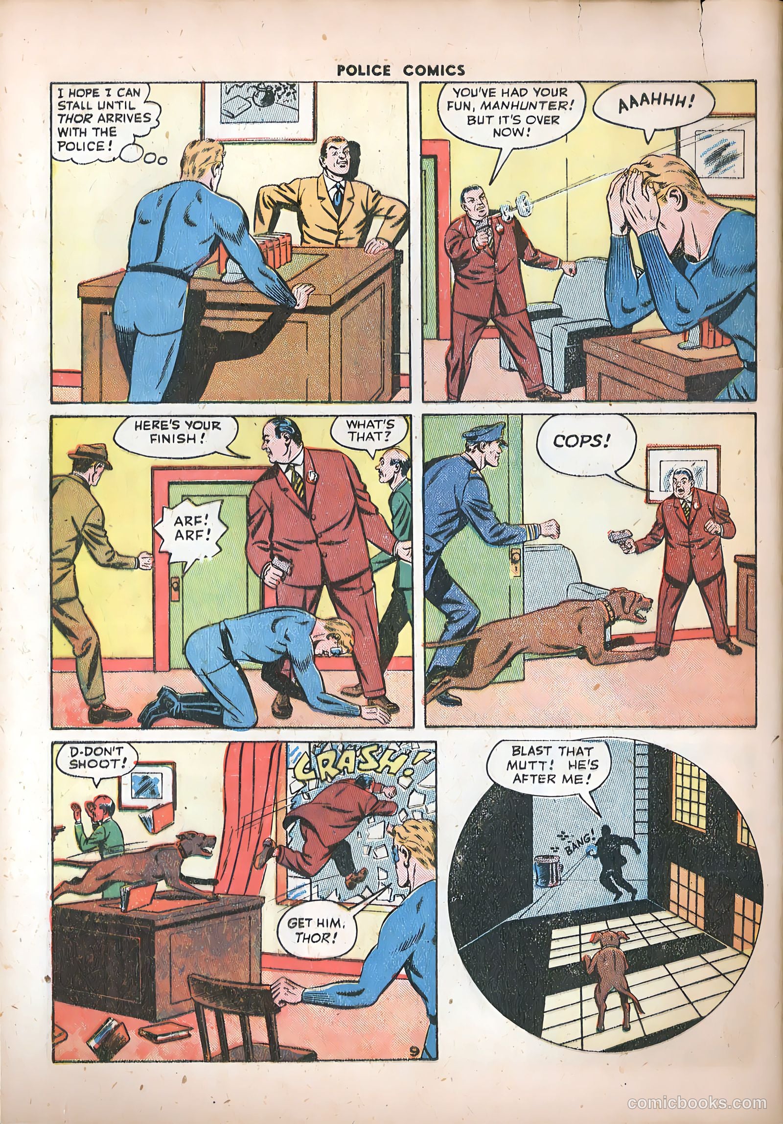 Police Comics #51 — page 48 of 60