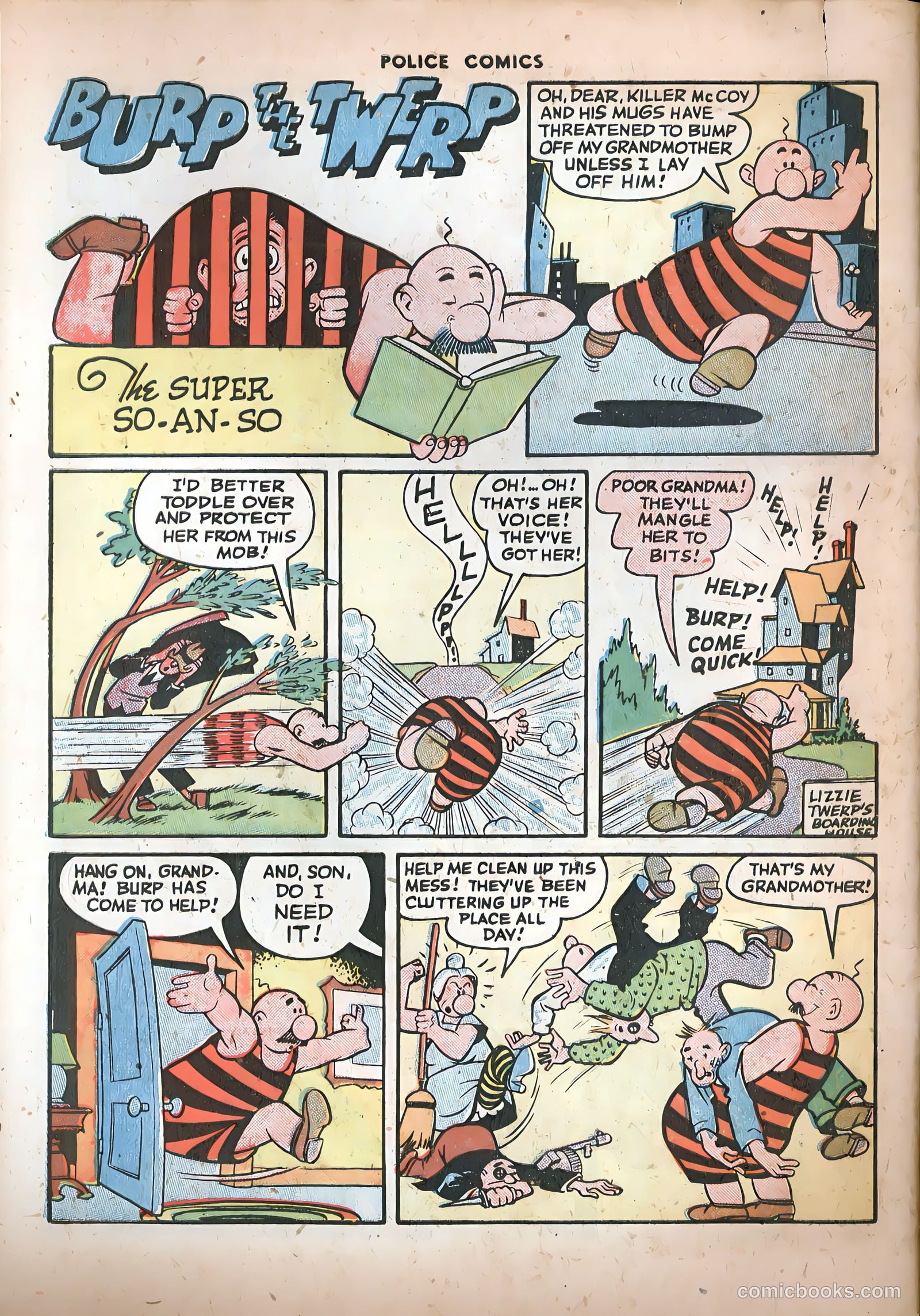 Police Comics #51 — page 50 of 60