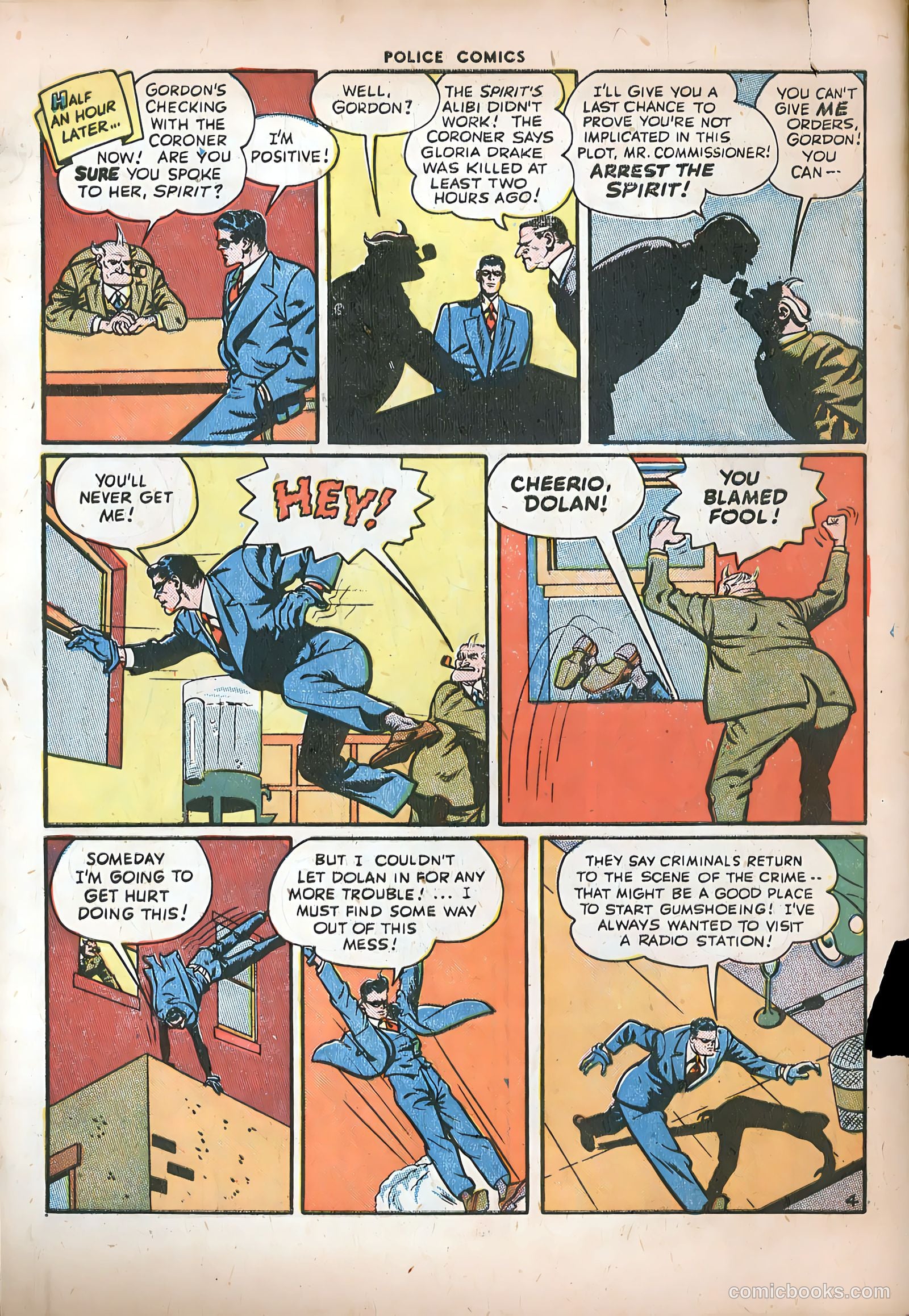 Police Comics #51 — page 54 of 60