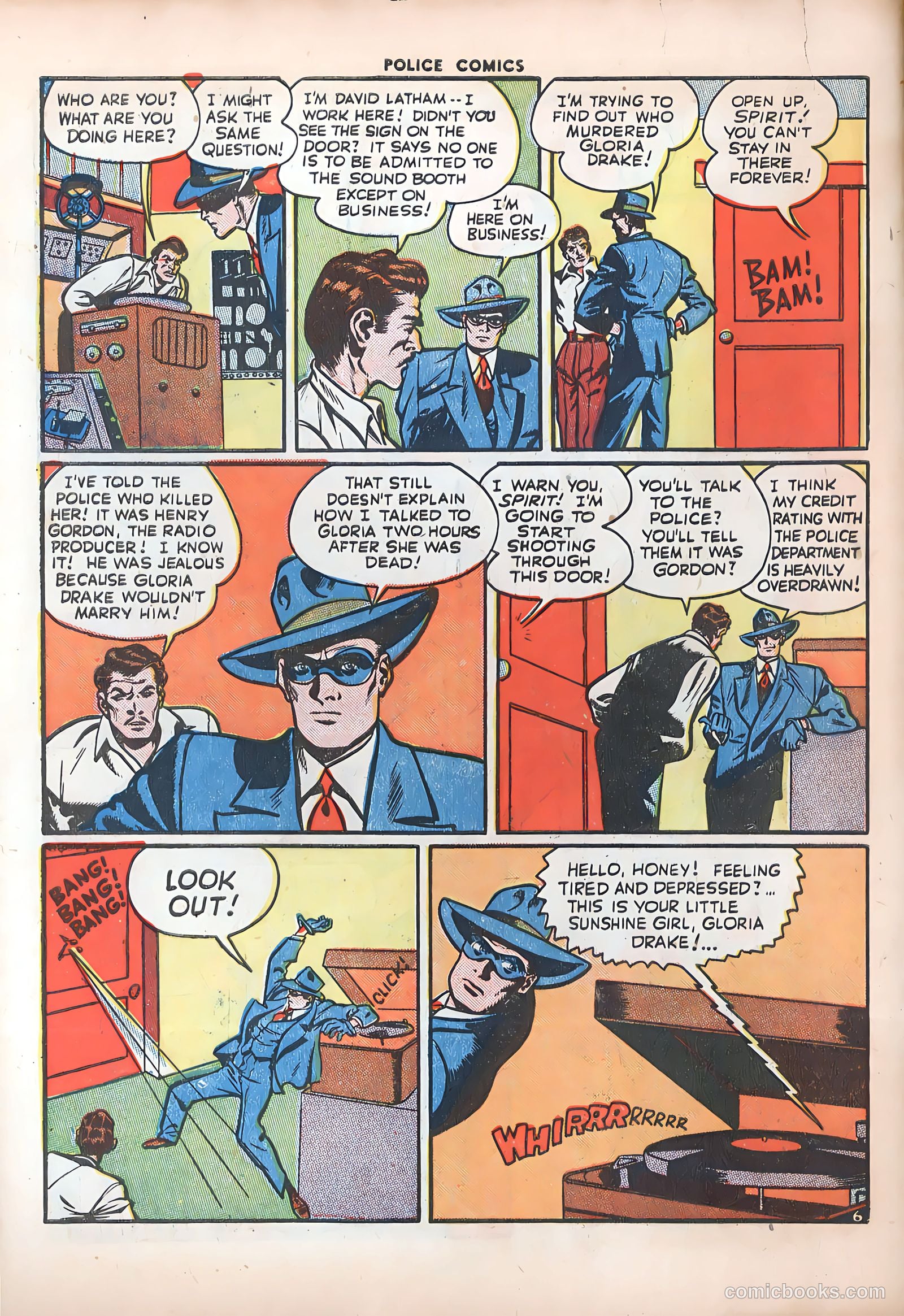 Police Comics #51 — page 56 of 60