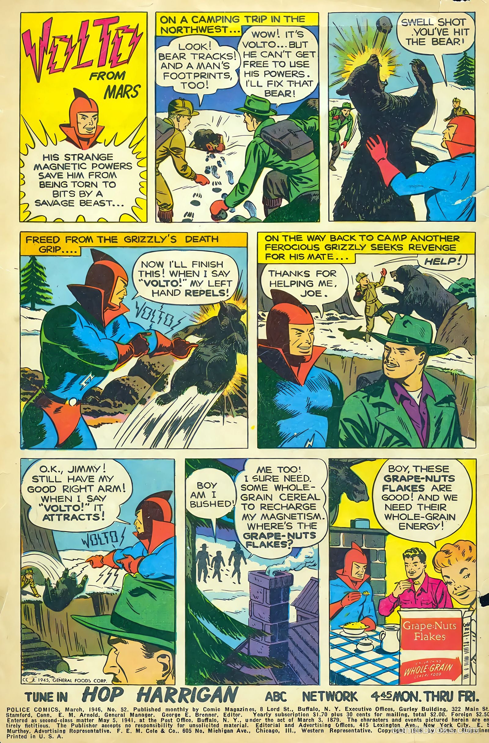 Police Comics #52 — page 2 of 60