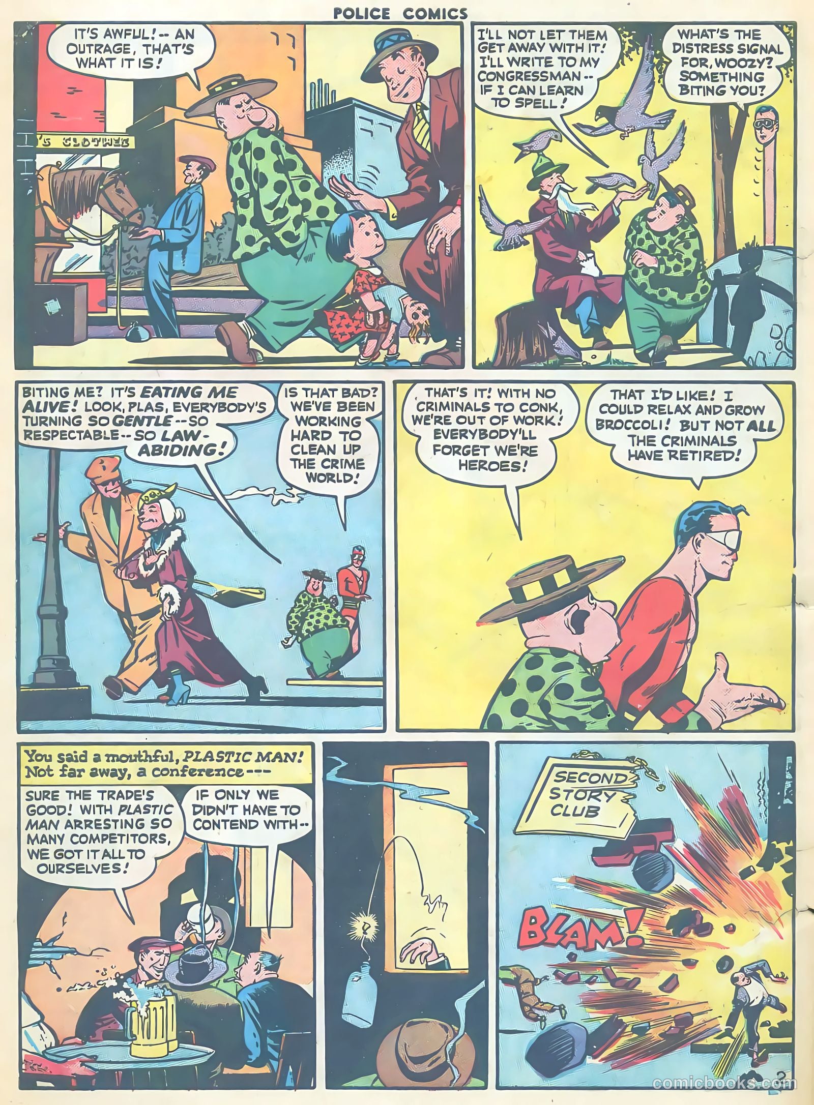 Police Comics #52 — page 4 of 60