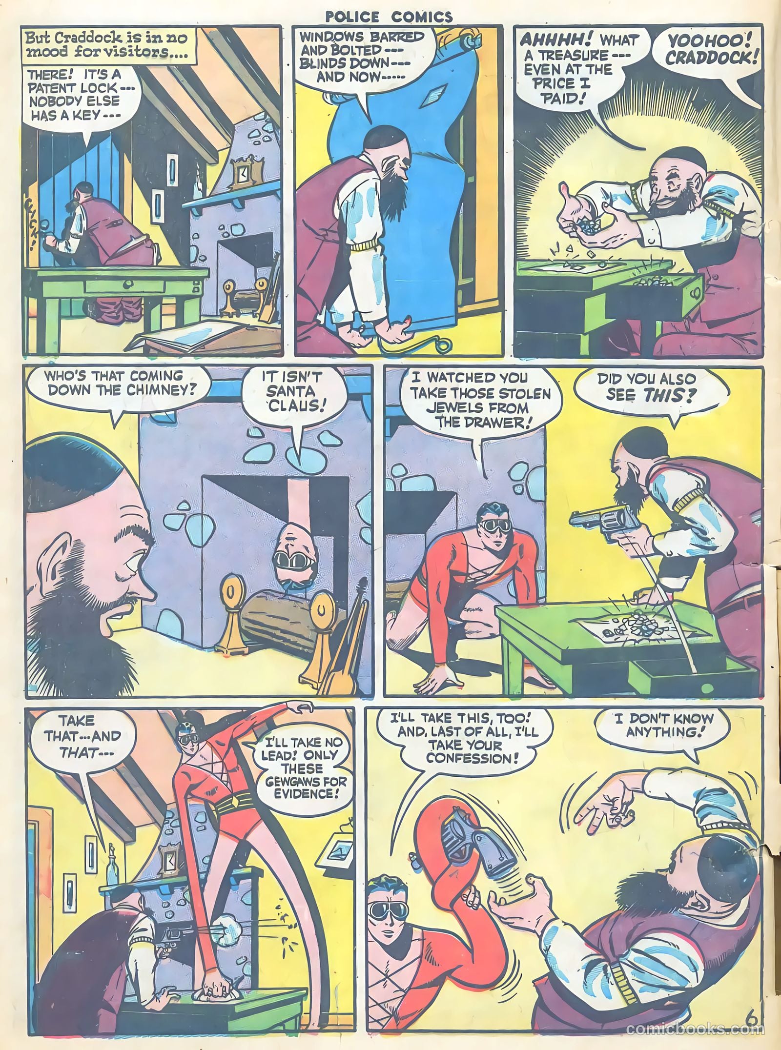 Police Comics #52 — page 8 of 60