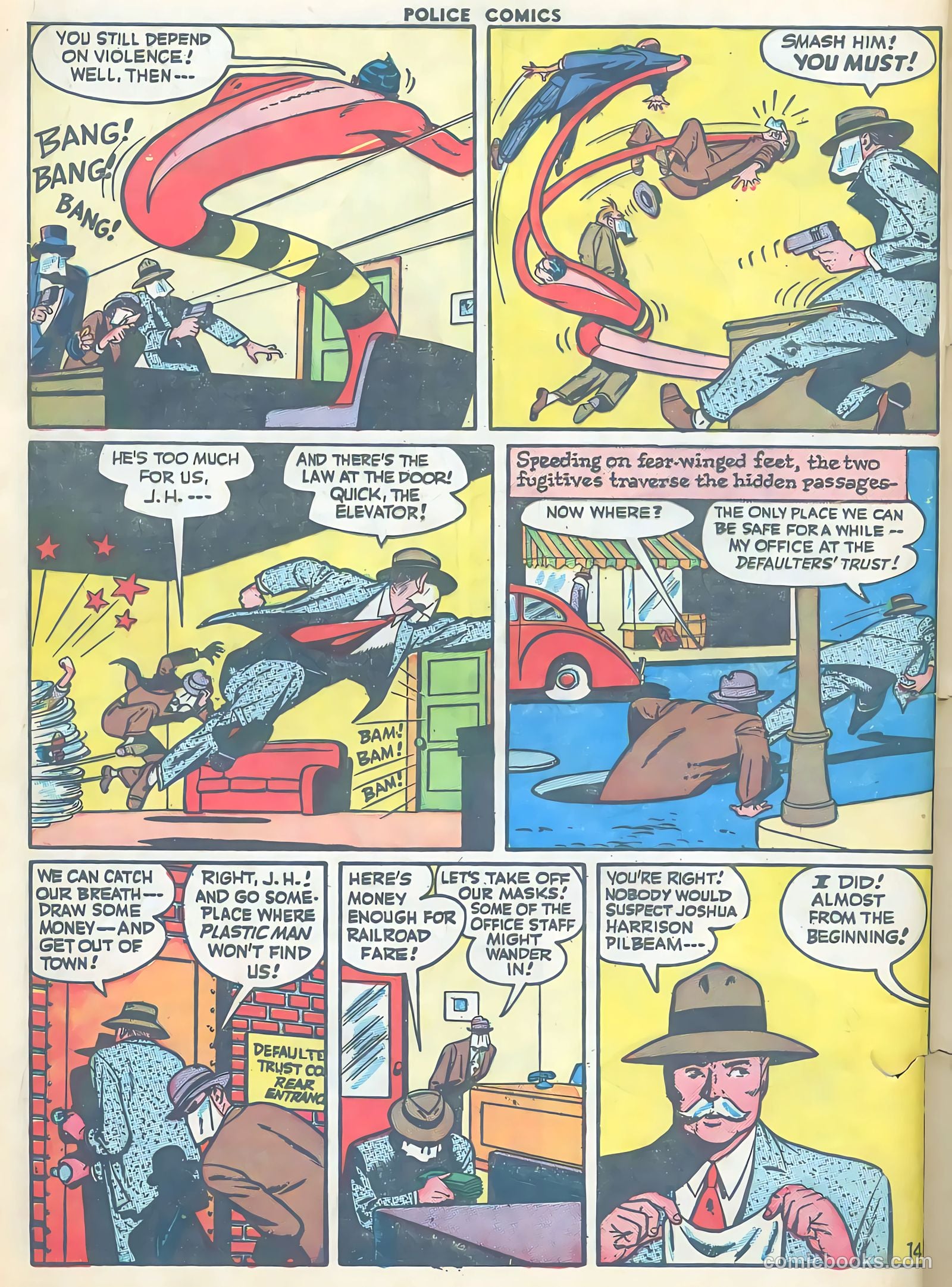Police Comics #52 — page 16 of 60
