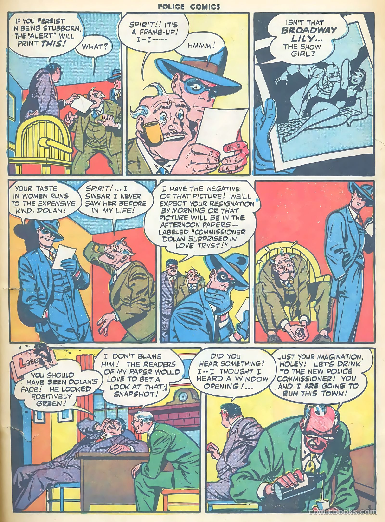 Police Comics #52 — page 33 of 60