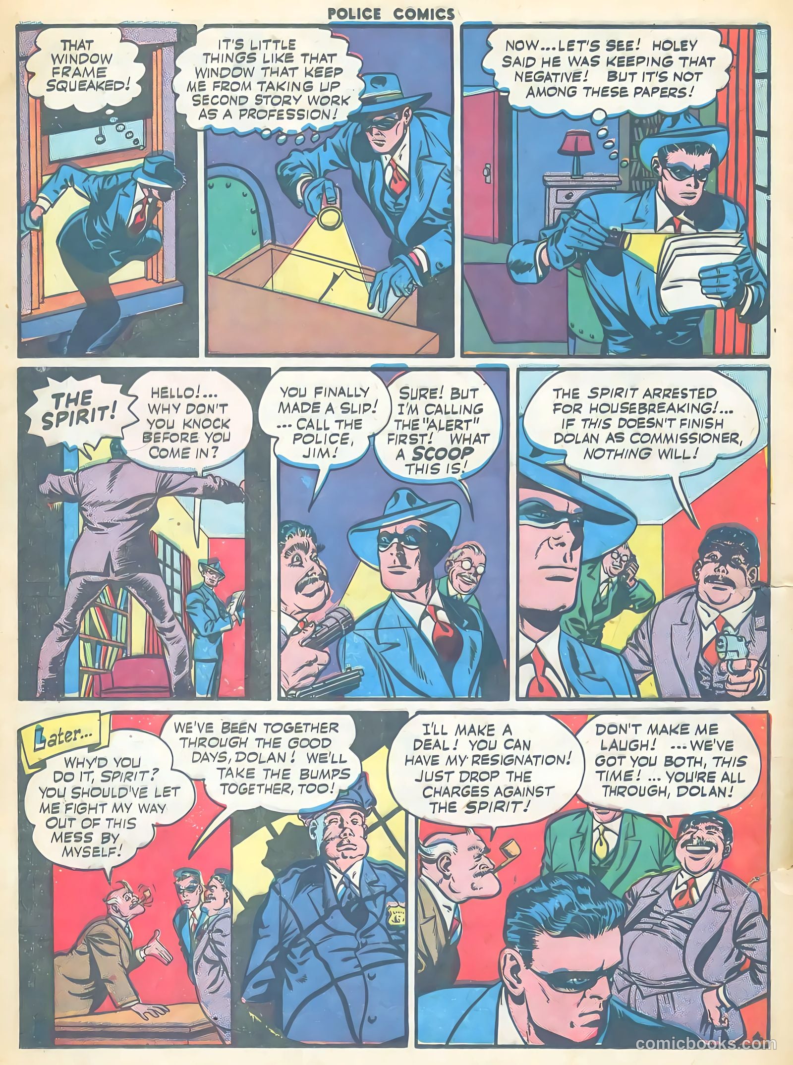 Police Comics #52 — page 34 of 60