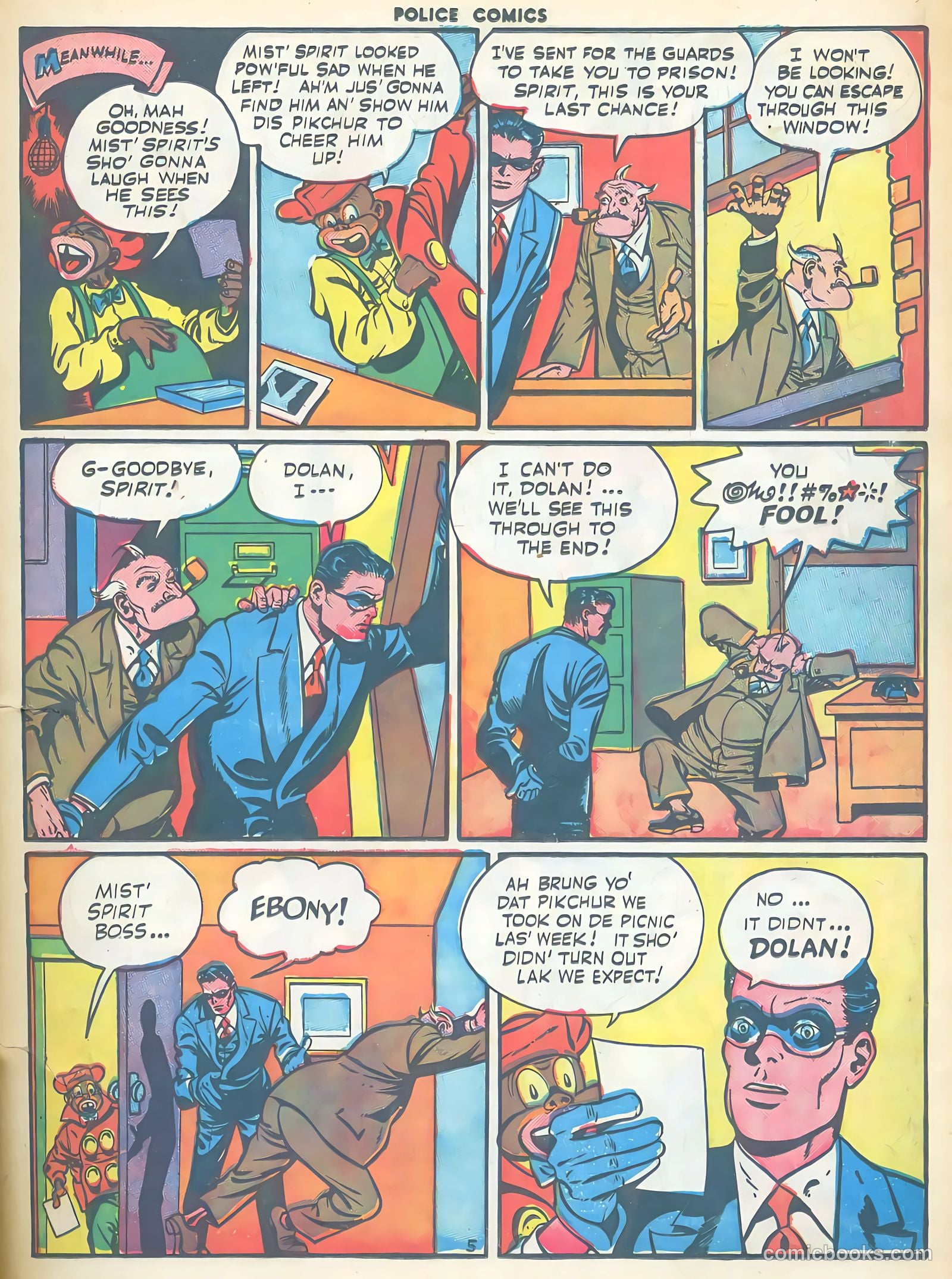 Police Comics #52 — page 35 of 60