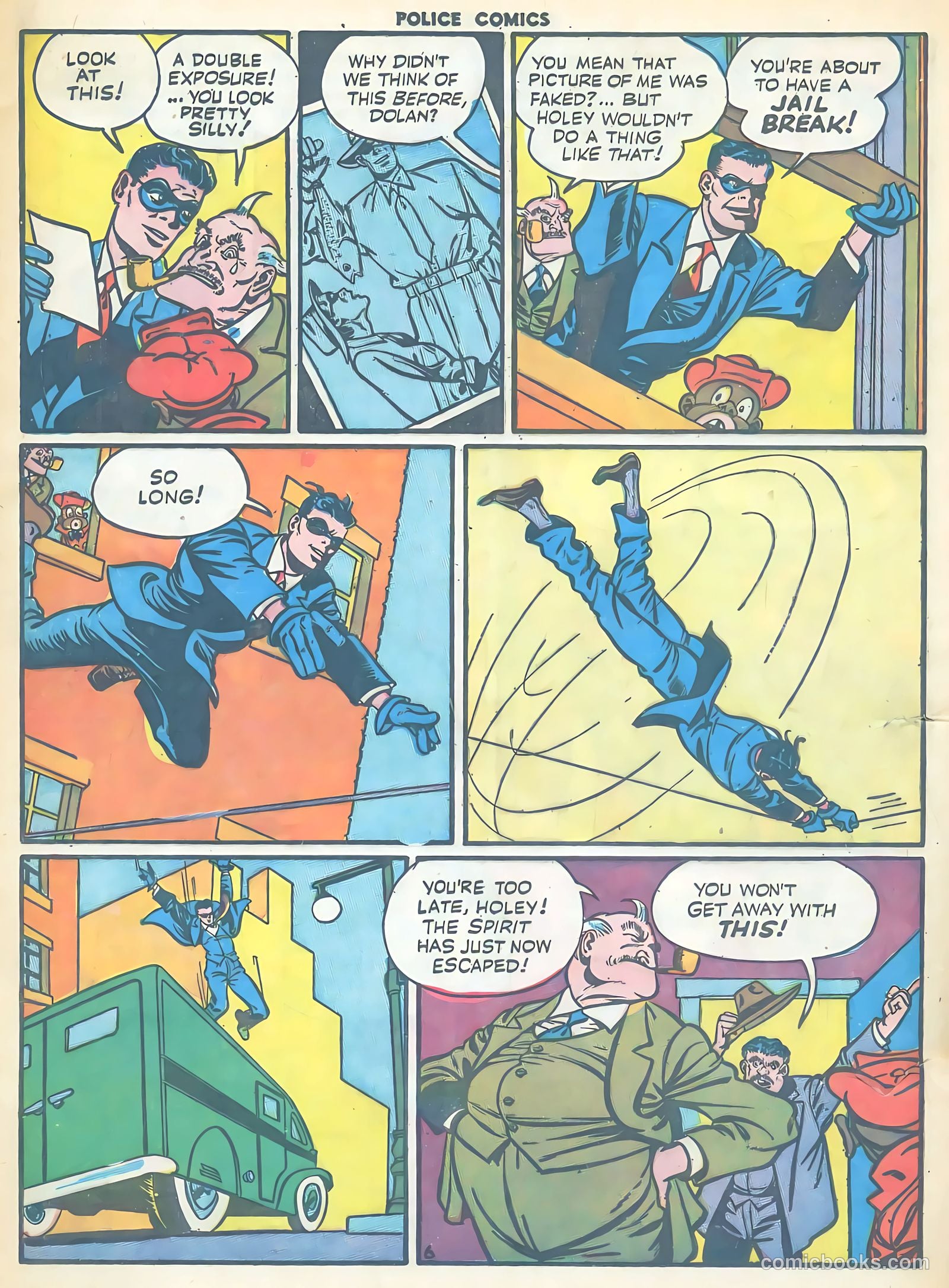 Police Comics #52 — page 36 of 60