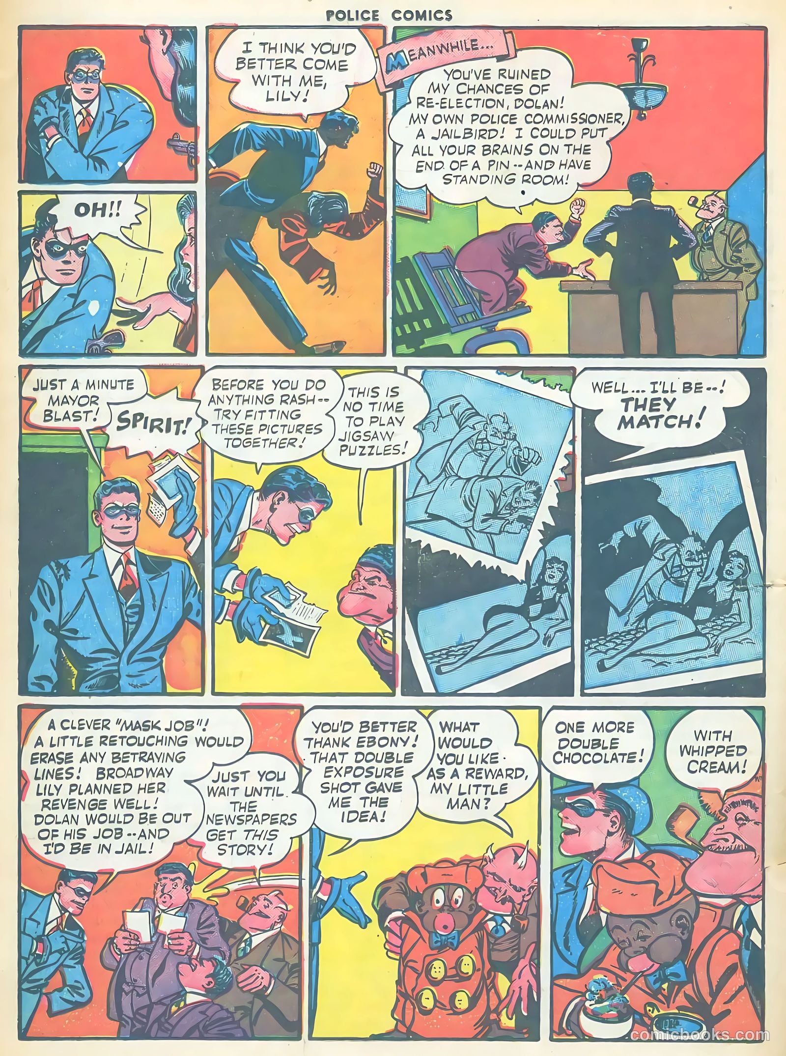Police Comics #52 — page 38 of 60