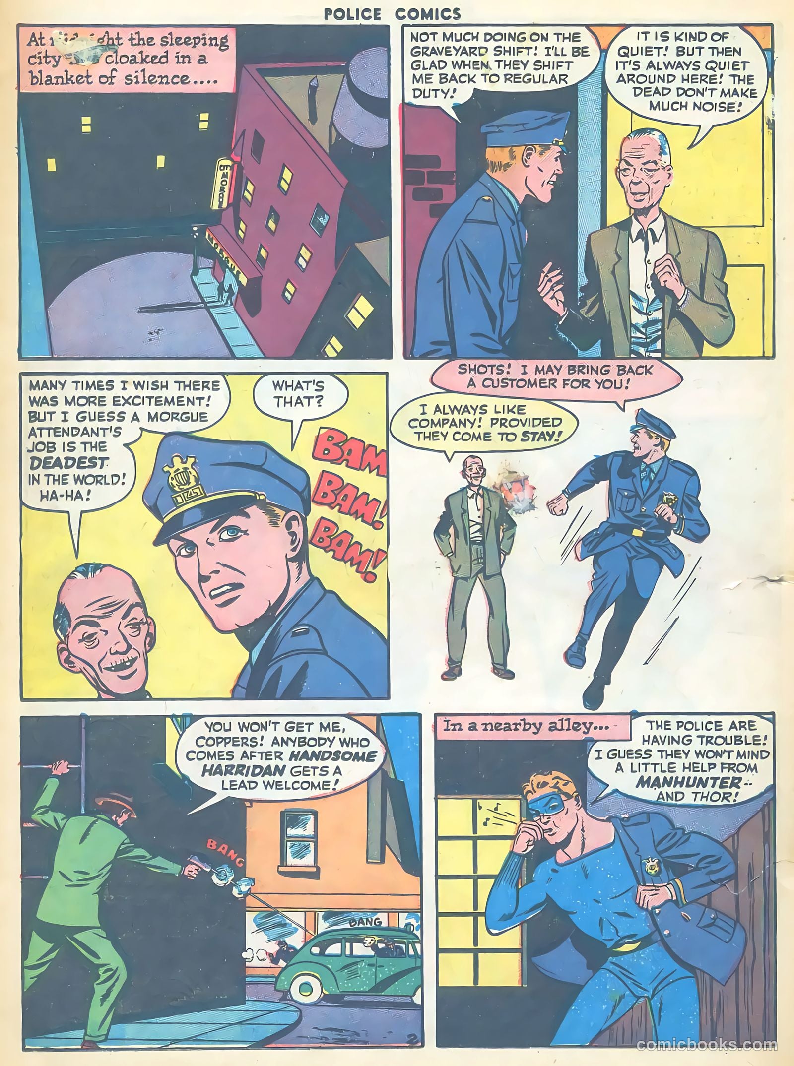 Police Comics #52 — page 42 of 60