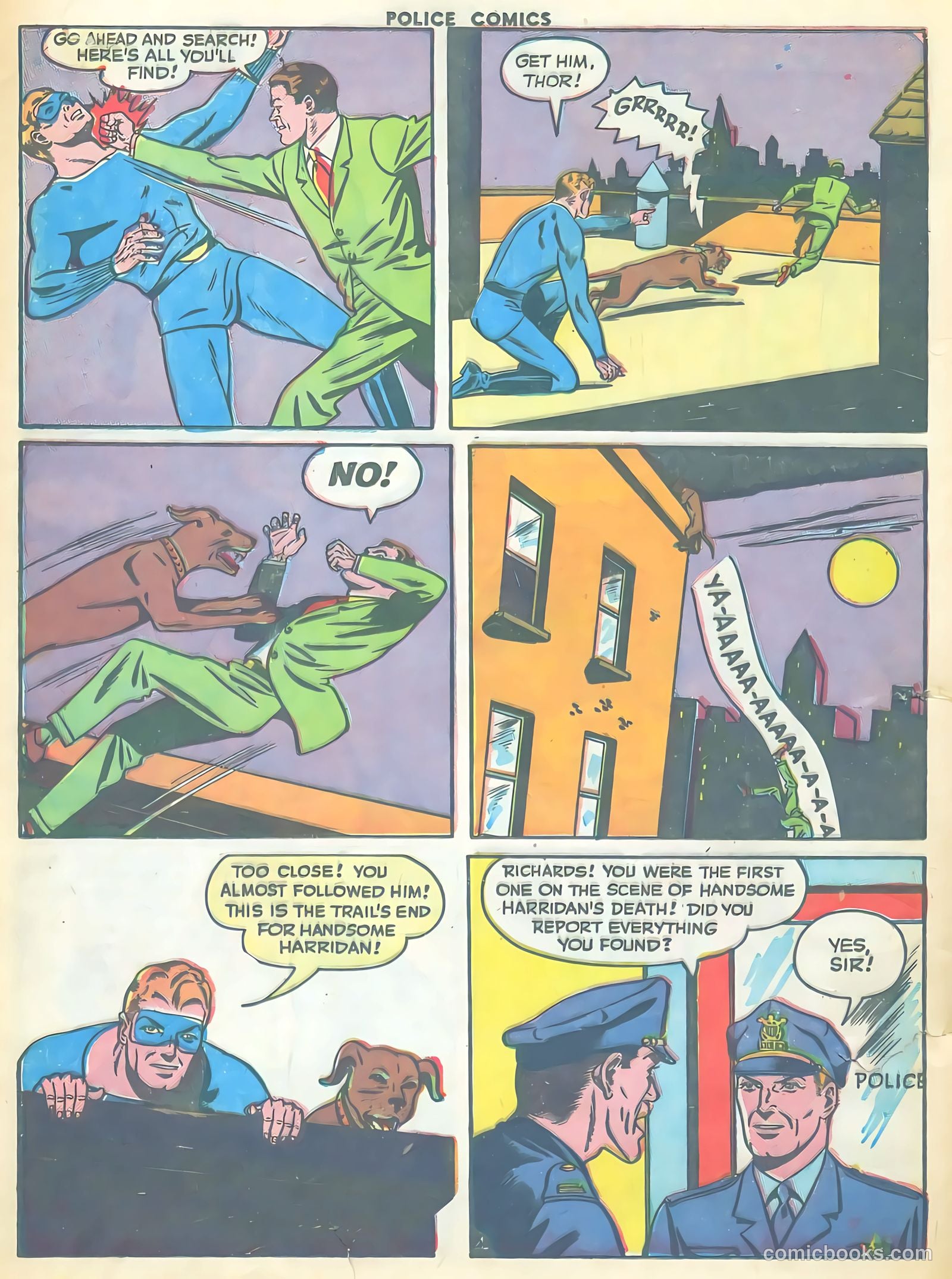Police Comics #52 — page 44 of 60
