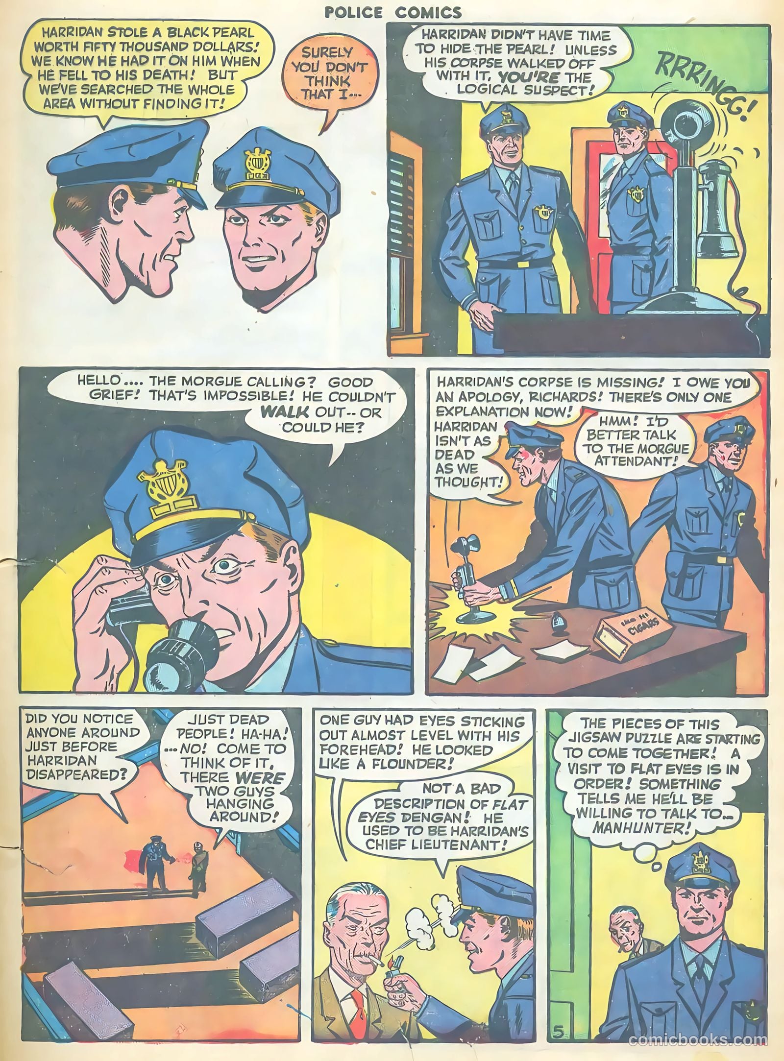 Police Comics #52 — page 45 of 60