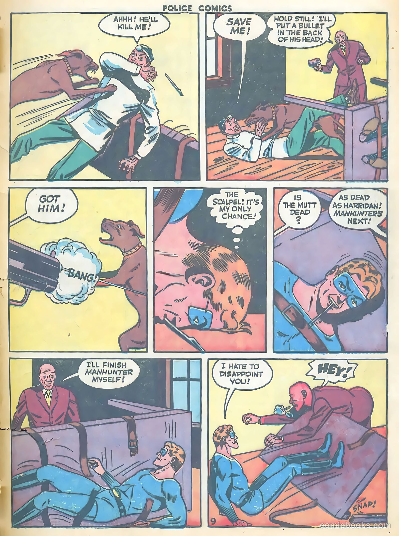 Police Comics #52 — page 49 of 60