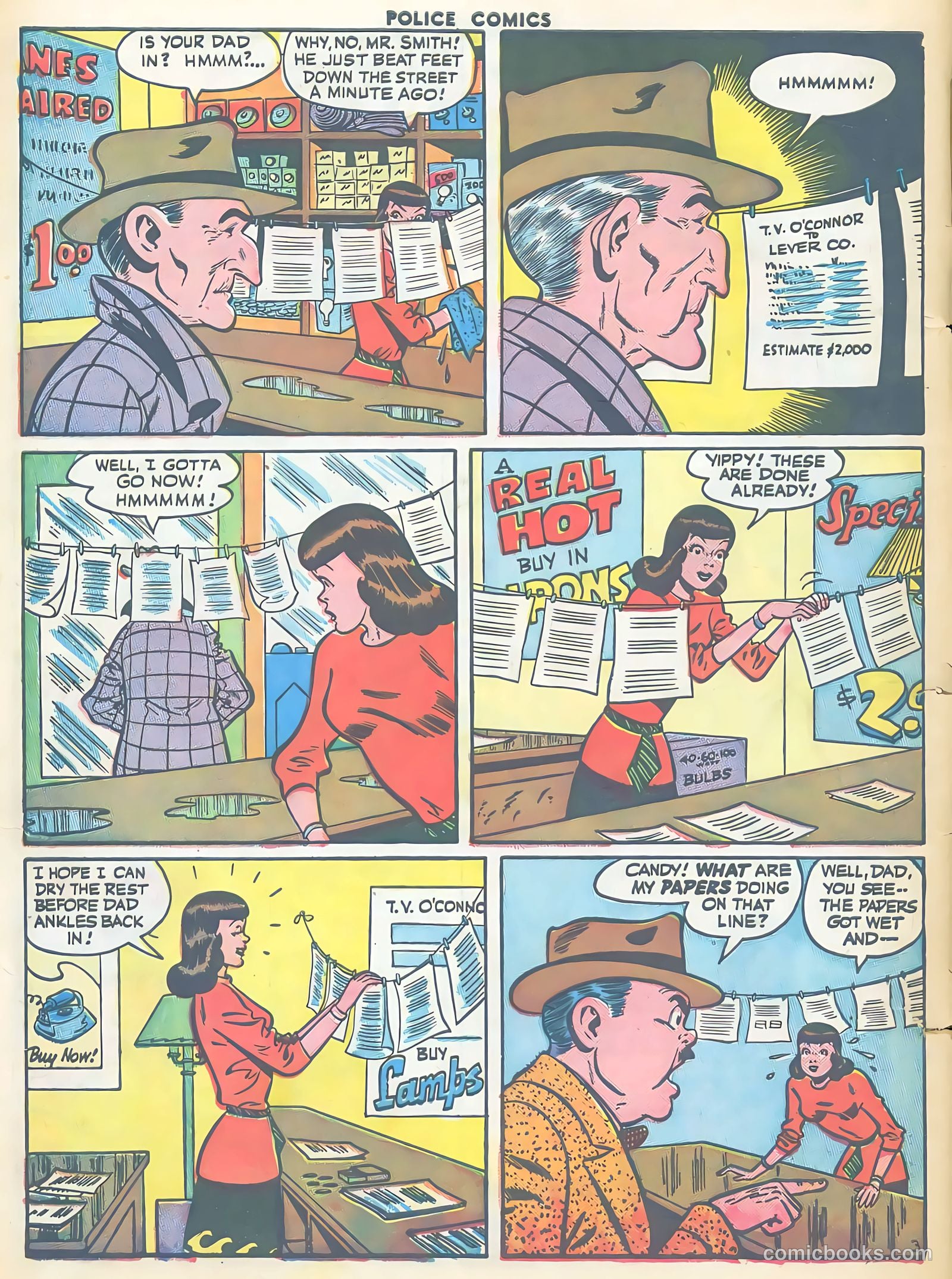 Police Comics #52 — page 54 of 60