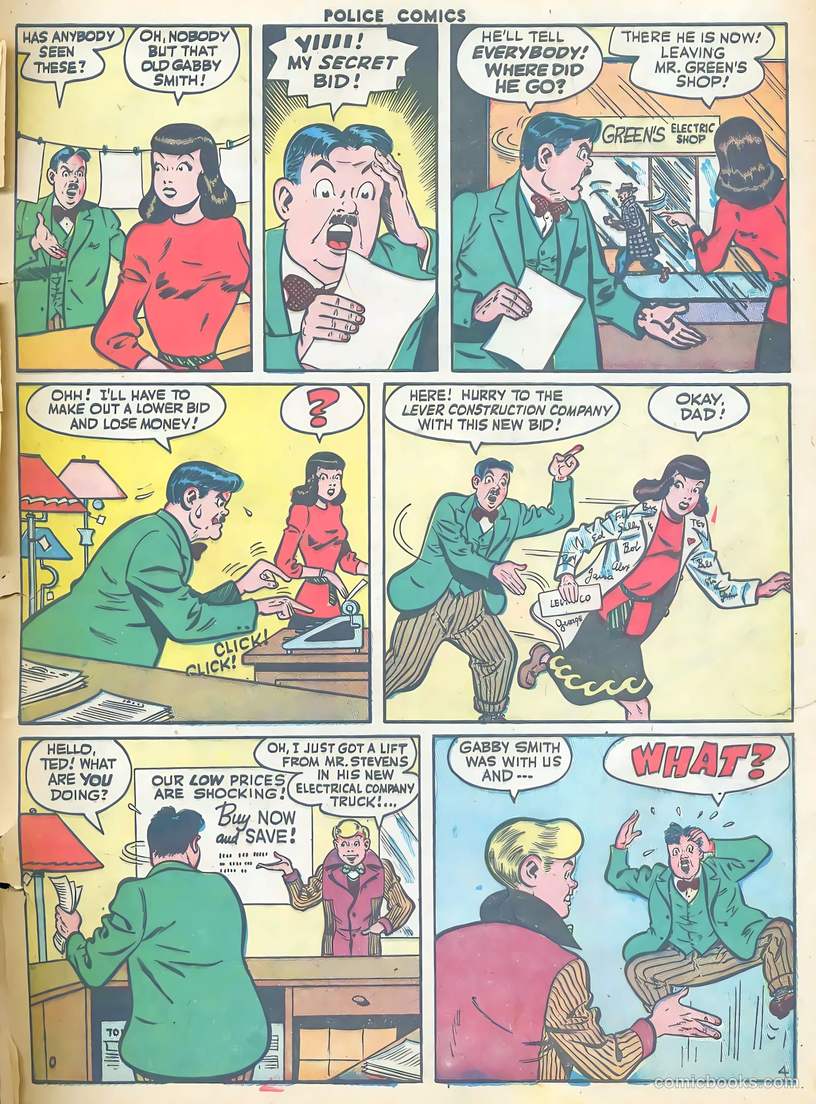 Police Comics #52 — page 55 of 60