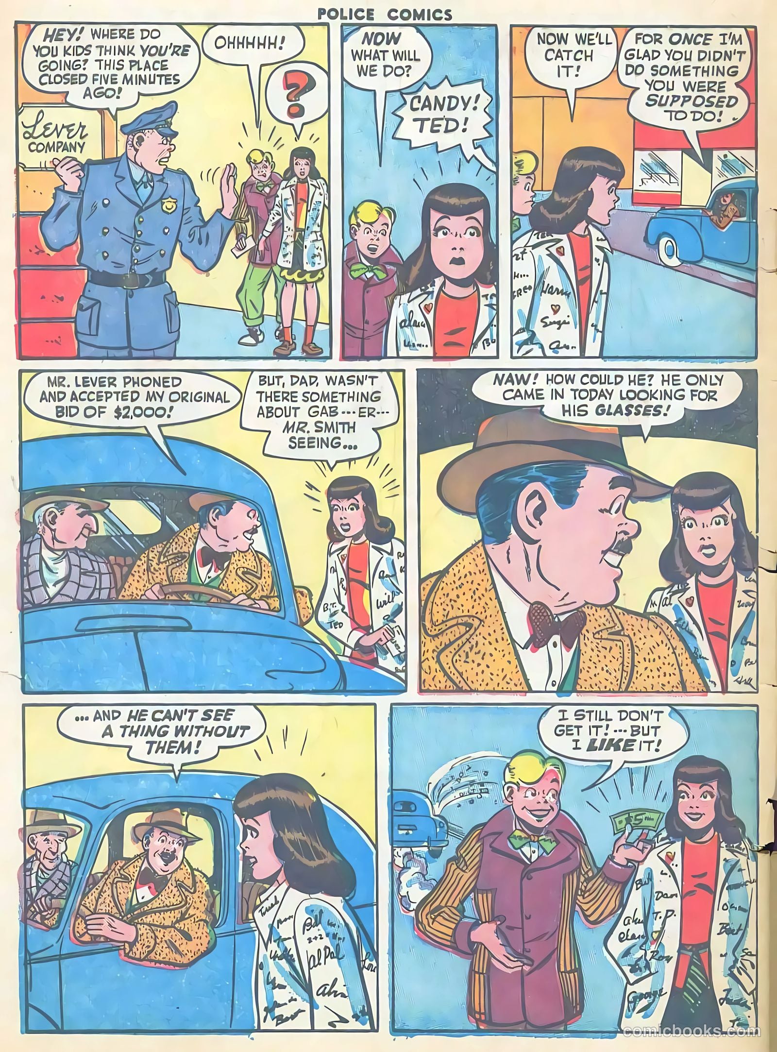 Police Comics #52 — page 58 of 60