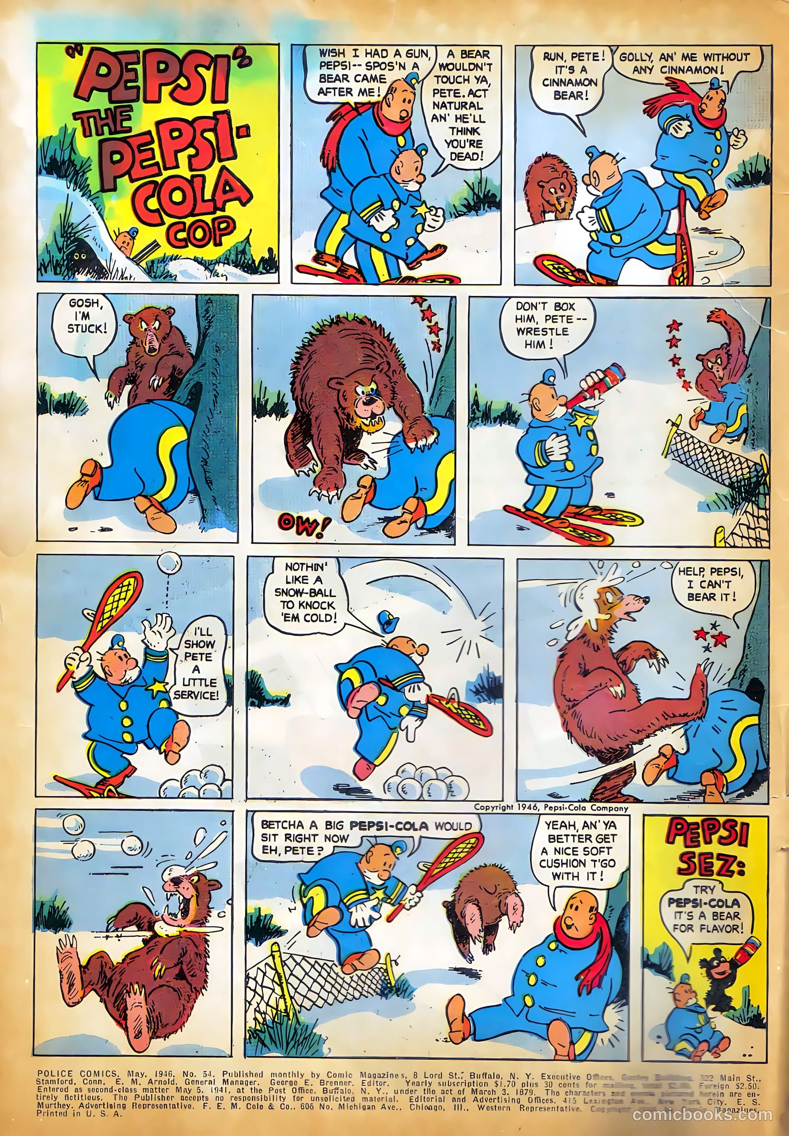 Police Comics #54 — page 2 of 60