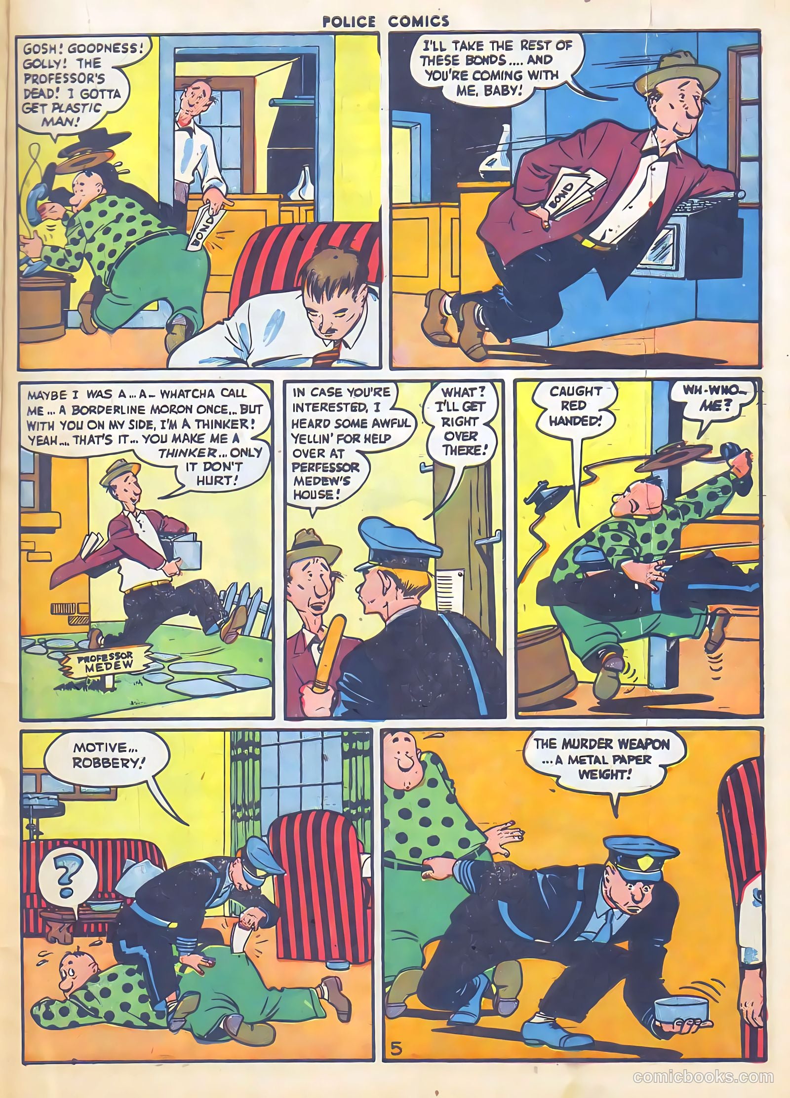 Police Comics #54 — page 7 of 60