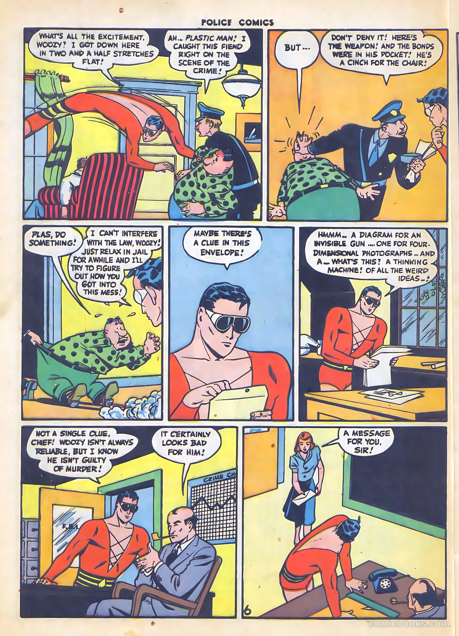 Police Comics #54 — page 8 of 60