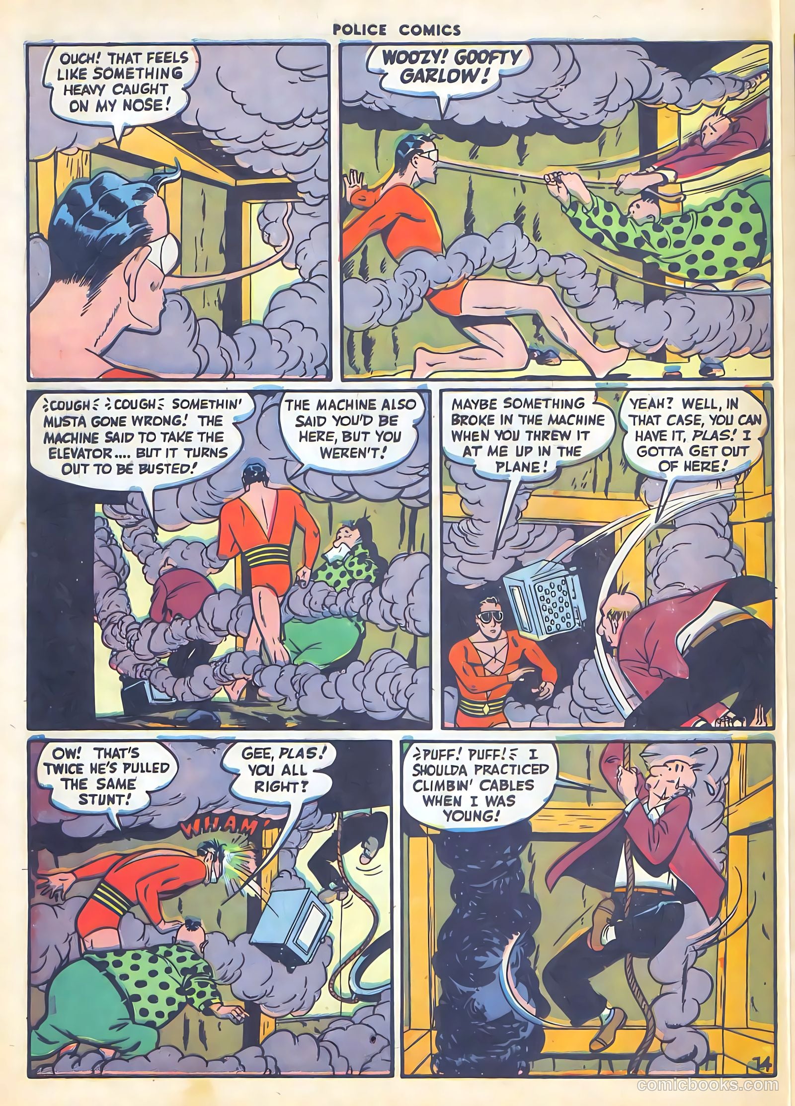 Police Comics #54 — page 16 of 60