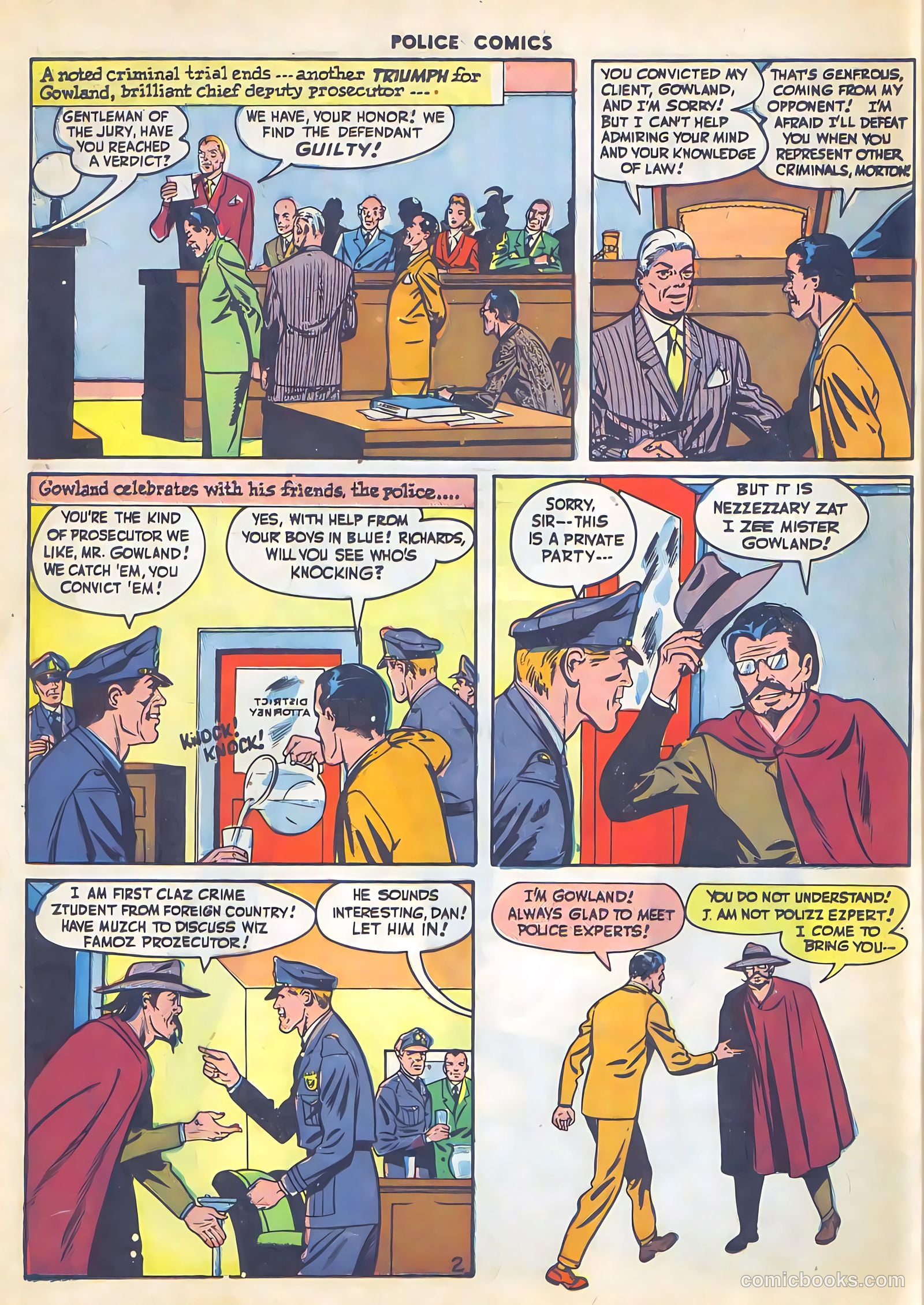 Police Comics #54 — page 20 of 60