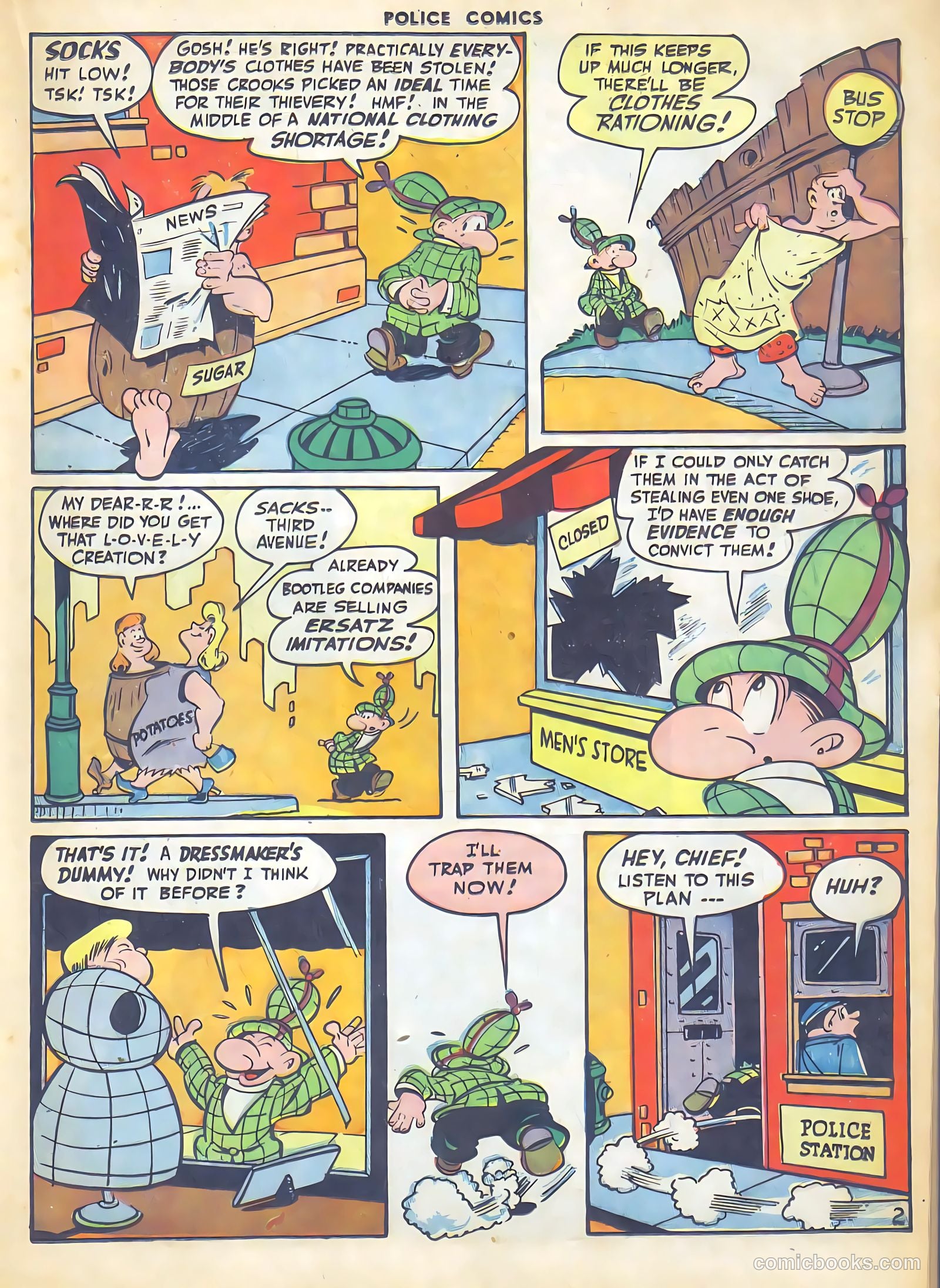 Police Comics #54 — page 31 of 60